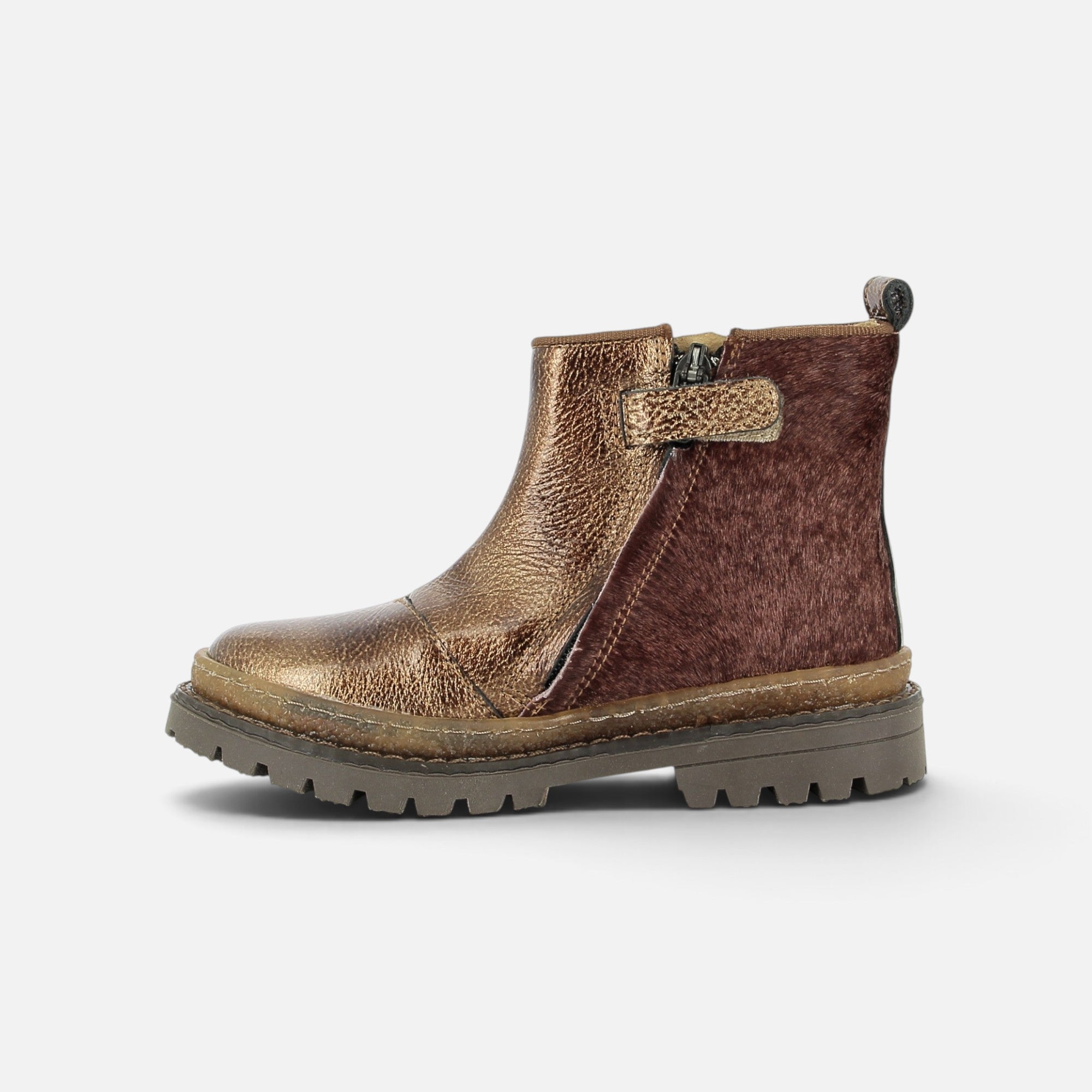 pom-d-api-wall-boots-fille-cuir-sabbia-marron-bi-mati-re image 5