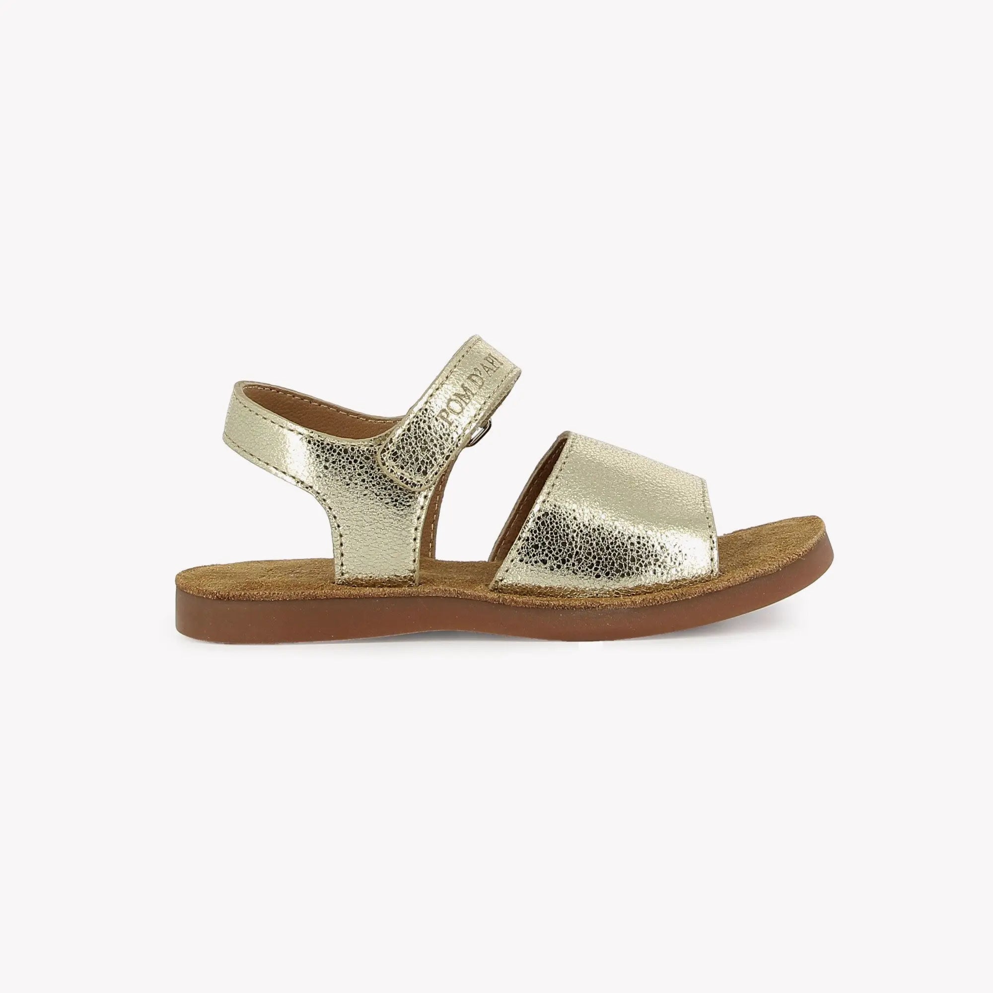 pom-d-api-plage-air-easy-laminato-milled-champan-sandale-fille image 4