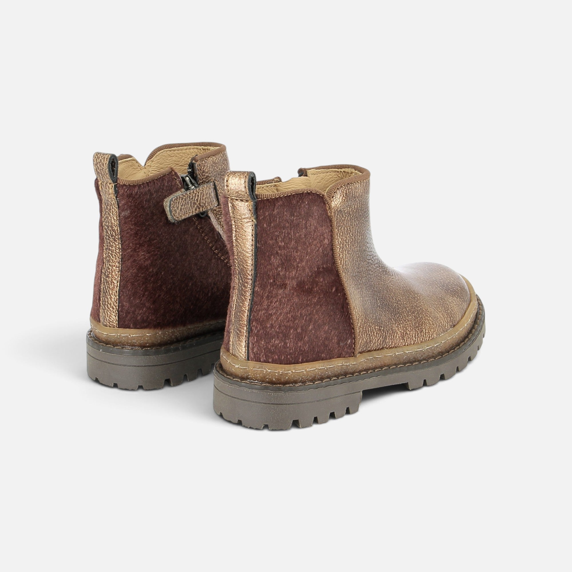 pom-d-api-wall-boots-fille-cuir-sabbia-marron-bi-mati-re image 3