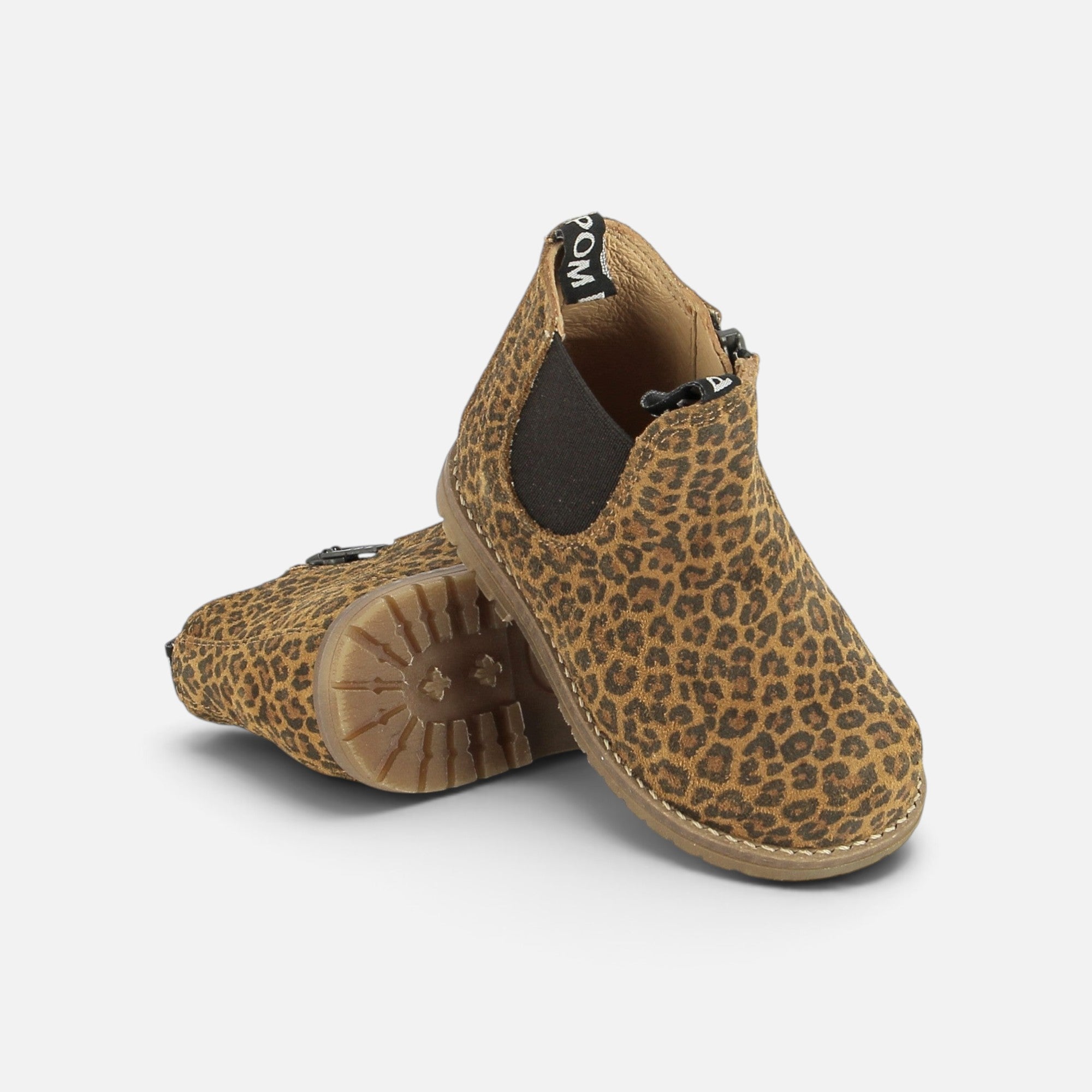 pom-d-api-bob-jod-zip-baby-leo-naturel-chelsea-boot-fille image 2