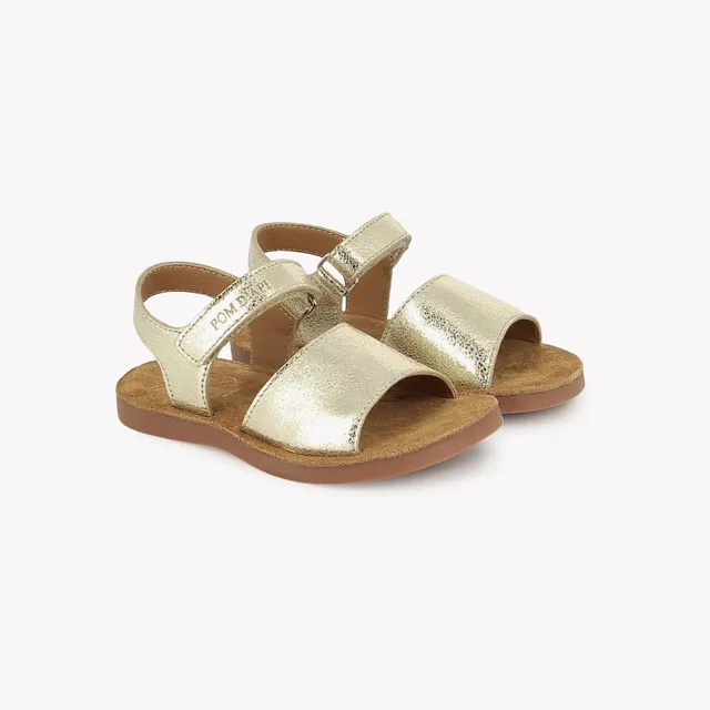 pom-d-api-plage-air-easy-laminato-milled-champan-sandale-fille image 1
