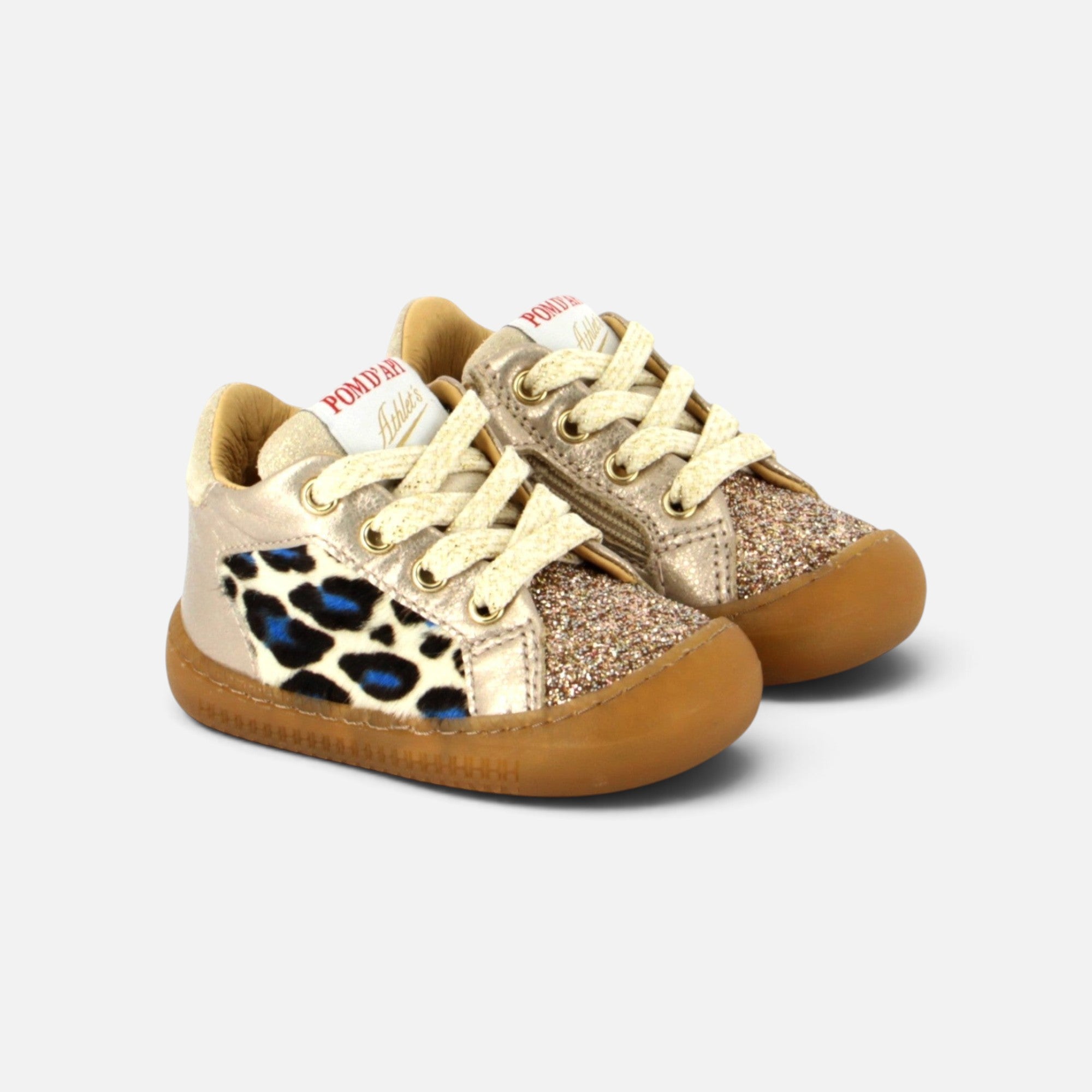 pom-d-api-yaka-star-chaussures-premiers-pas-lam-kamari-champan-multi-beige-fille image 2