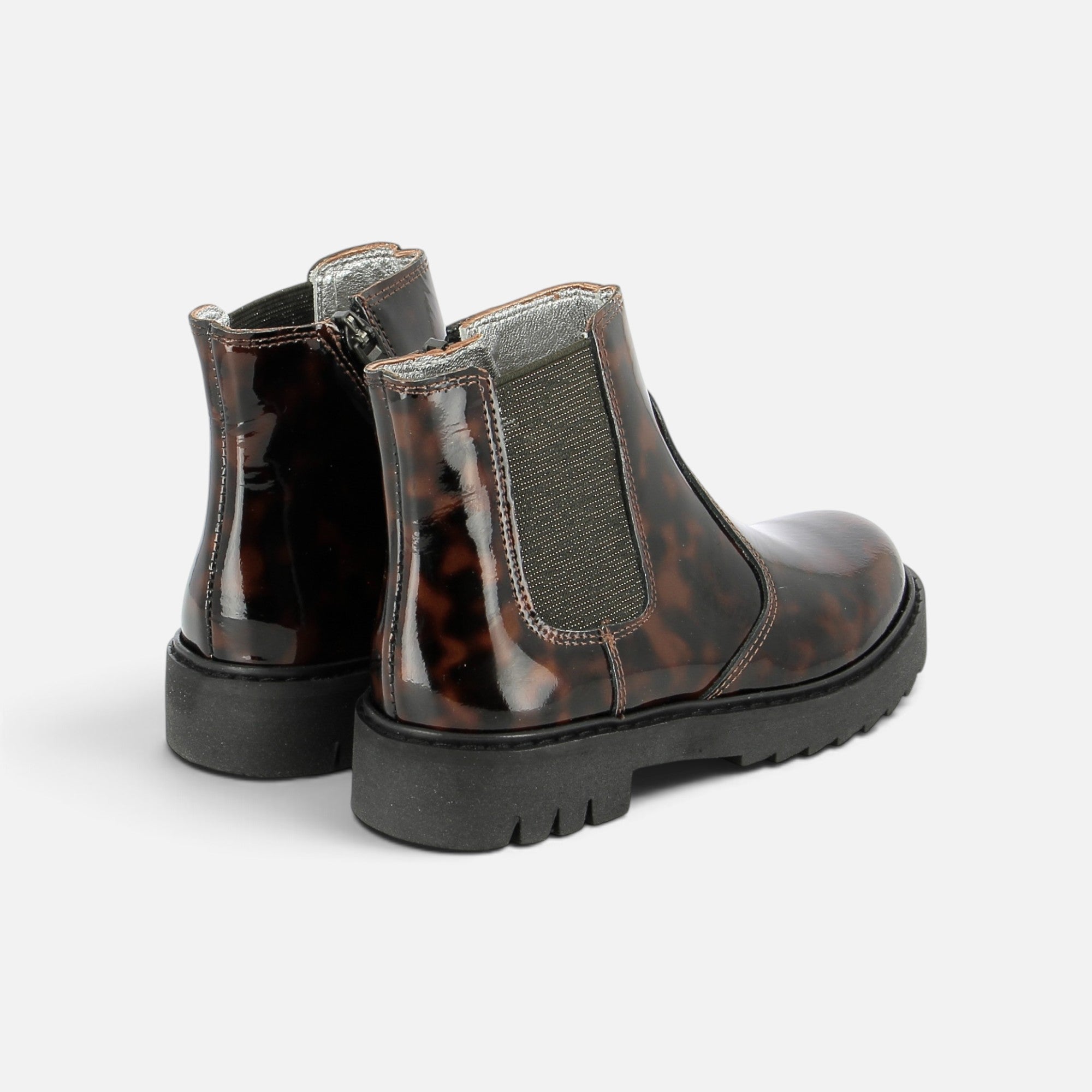 pom-d-api-sid-jodzip-boots-fille-cuir-vernis-noir image 3