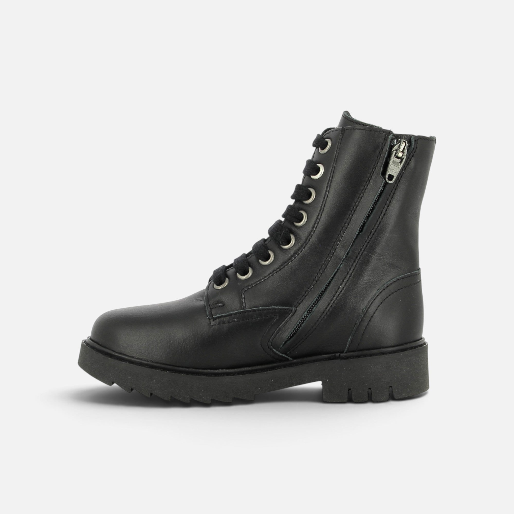 pom-d-api-sid-ranger-fur-bottine-fourr-e-noir-semelle-noire image 5