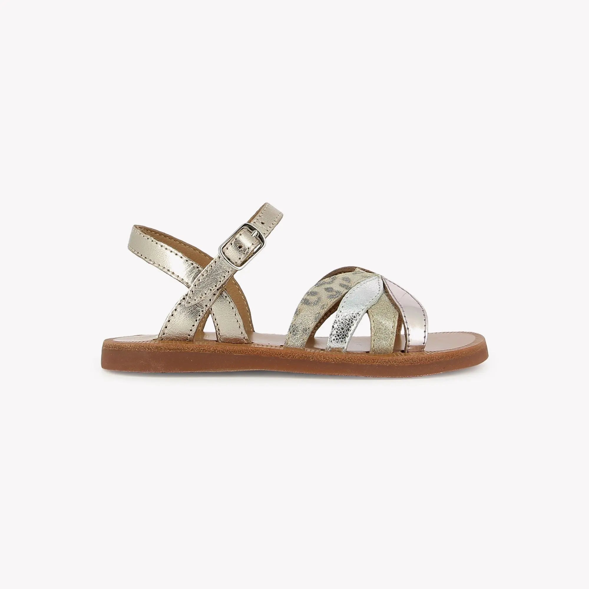 pom-d-api-plagette-oto-sandale-fille-oro-pala-platino image 4