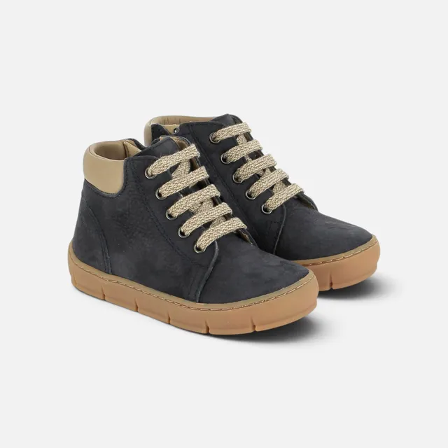 pom-d-api-start-top-bottine-nubuck-marine image 1