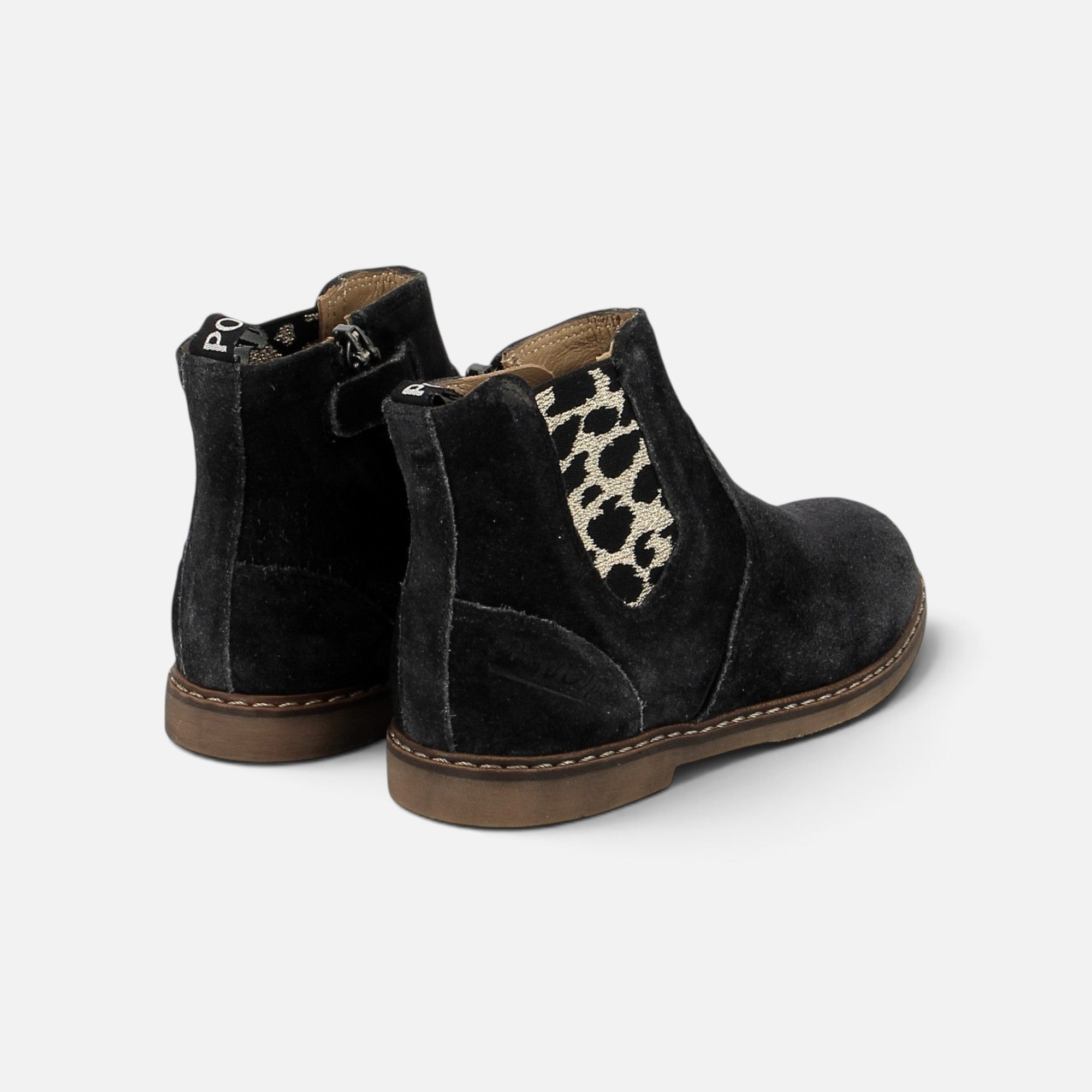 pom-d-api-city-jodzip-bottine-fille-velours-coal-gris image 2