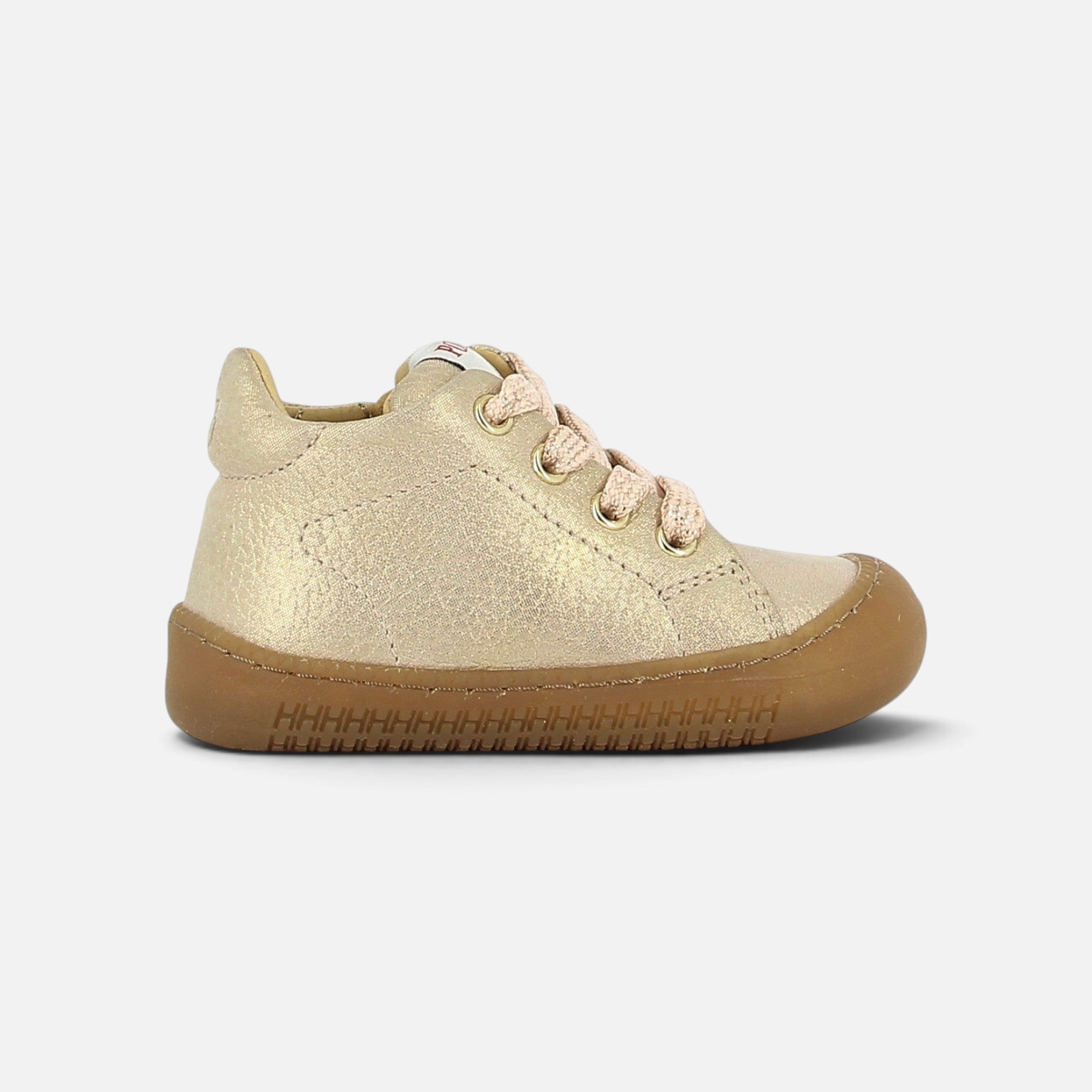 pom-d-api-yaka-walk-chaussure-premiers-pas-nude-laminato-grain image 4