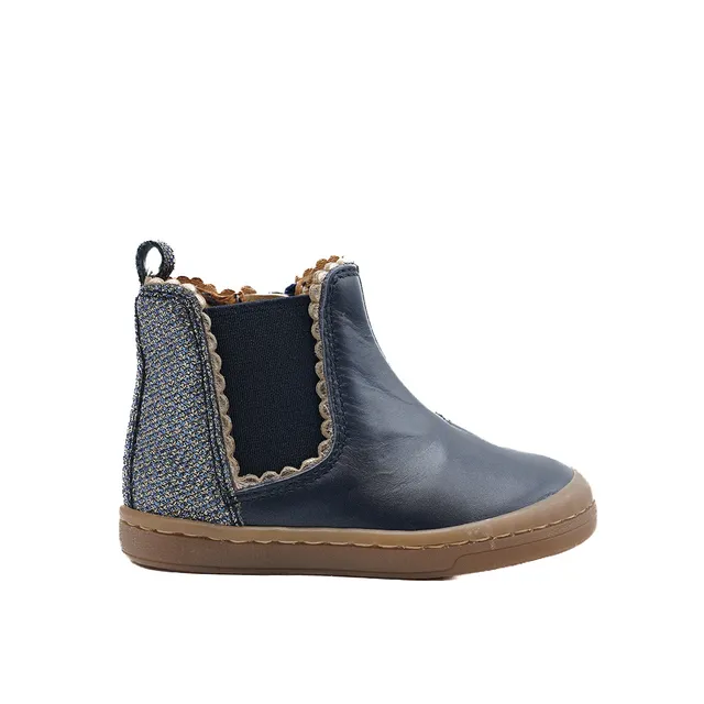 babybotte-alisia-bottine-fille-bleu-cuir-premiers-pas-zip image 1