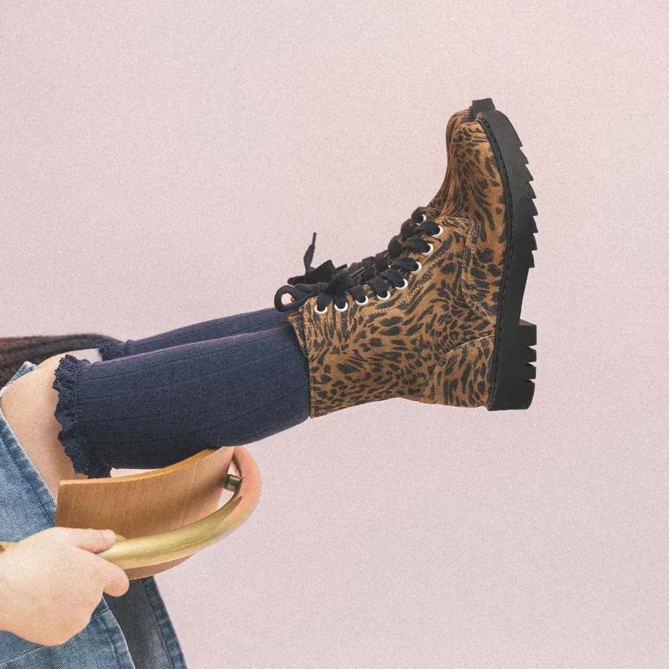 pom-d-api-sid-ranger-boots-l-opard-naturel-semelle-noire-zip image 1