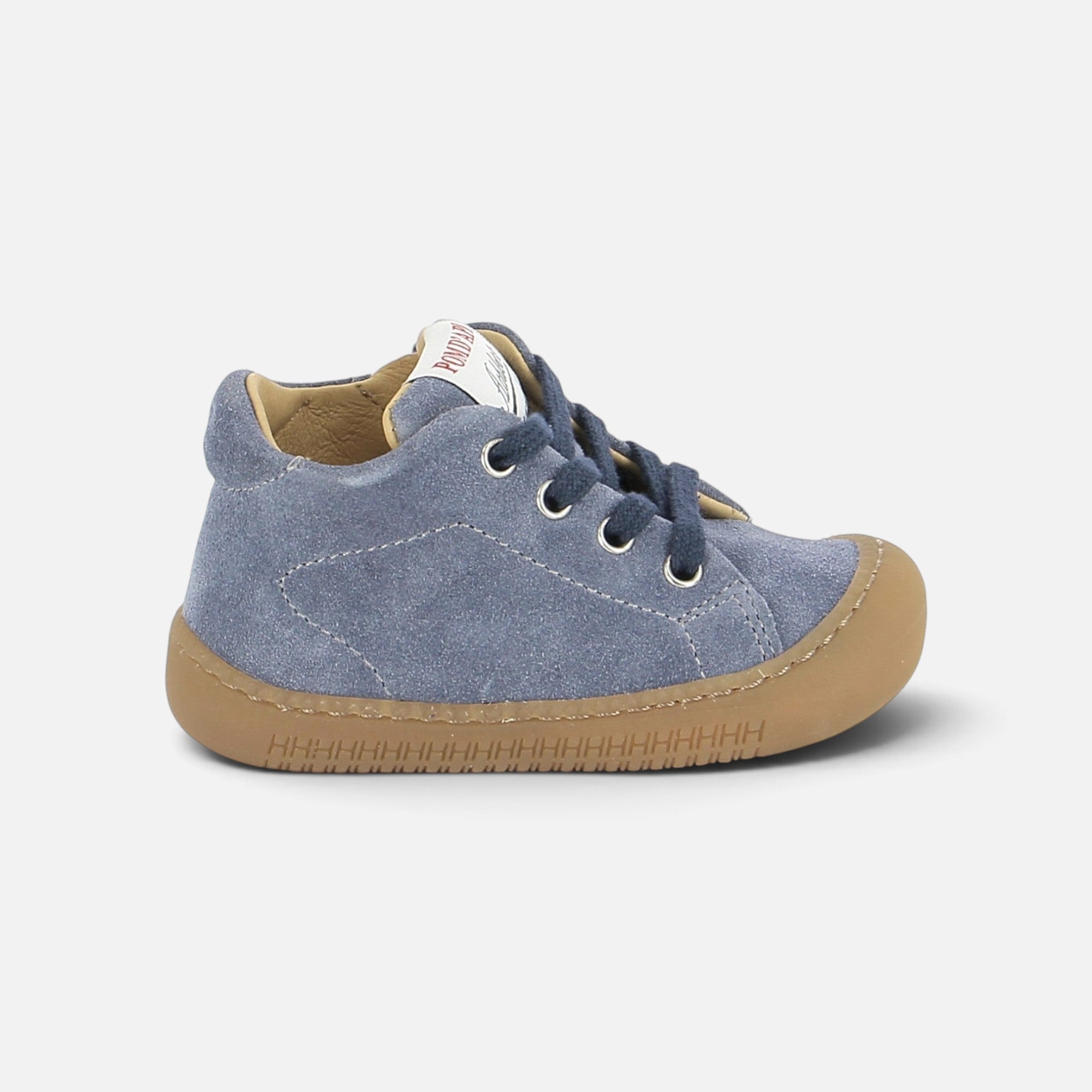 pom-d-api-yaka-walk-chaussure-premiers-pas-velours-blue-jeans image 5