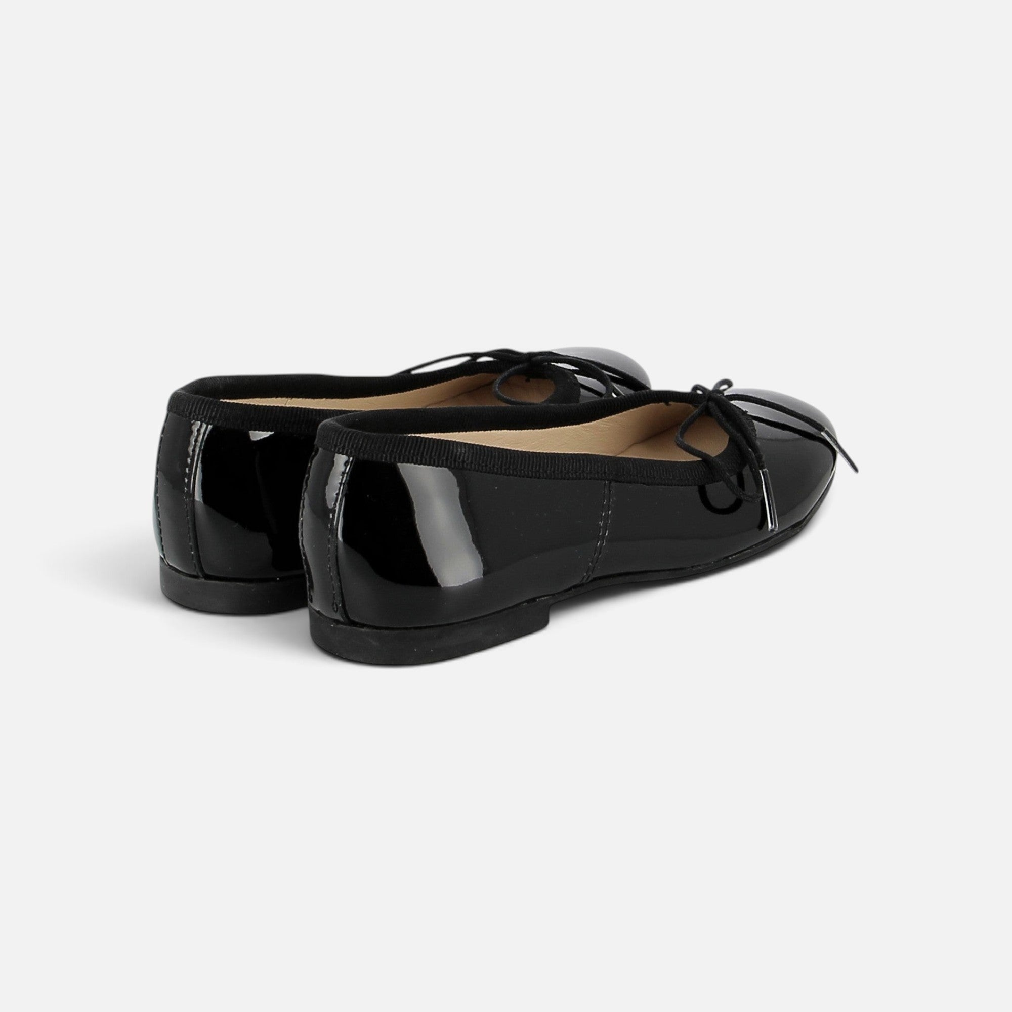 pom-d-api-dory-bal-ballerine-fille-vernis-noir image 2