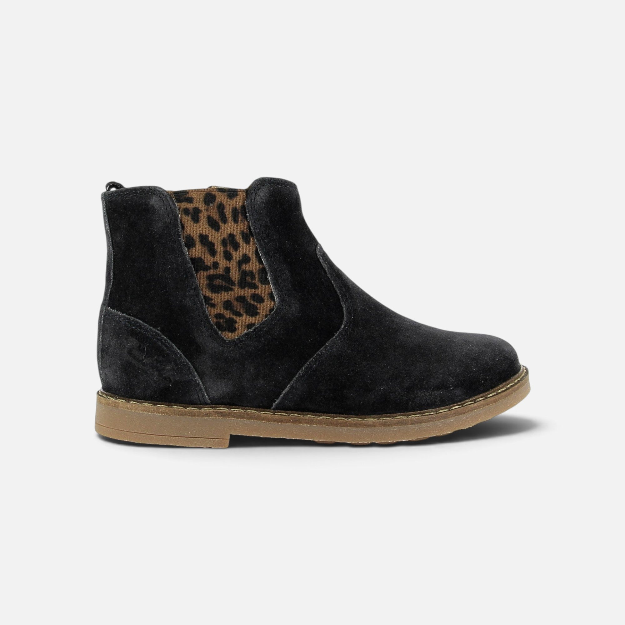 pom-d-api-trip-new-jodzip-chelsea-boots-fille-coal-velours-l-opard image 4