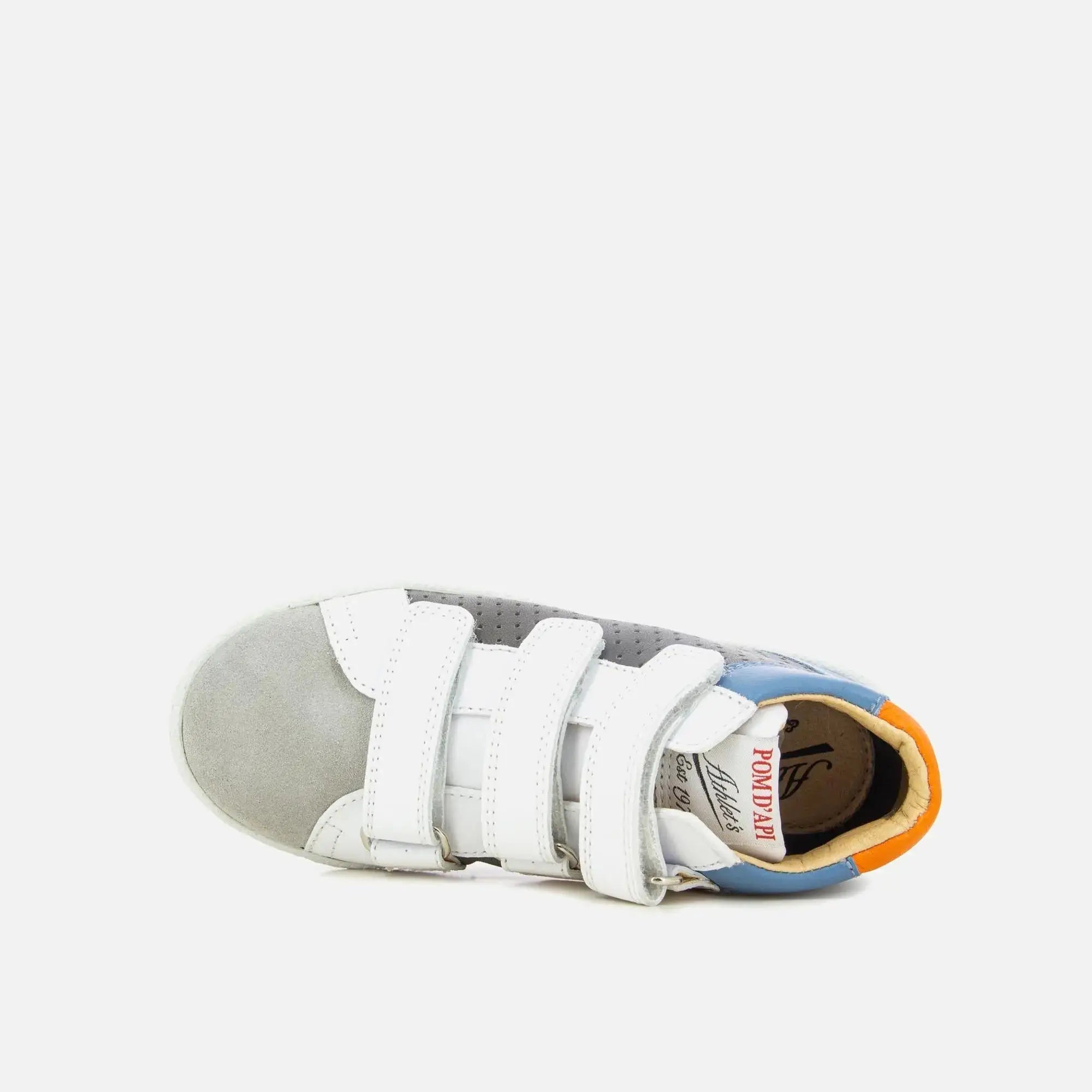 pom-d-api-top-easy-clay-gris-multicolore-sneaker-montante-enfant image 4