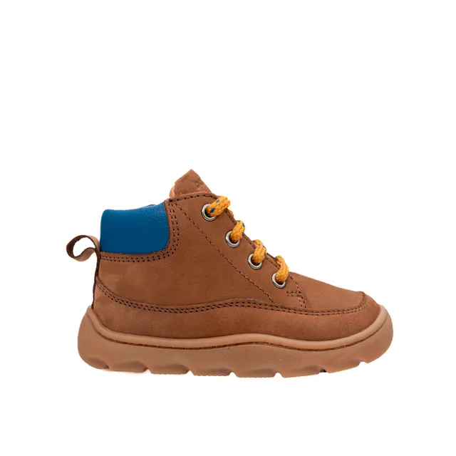 babybotte-alpes-marron-chaussure-premiers-pas-gar-on-lacets-et-zip image 1