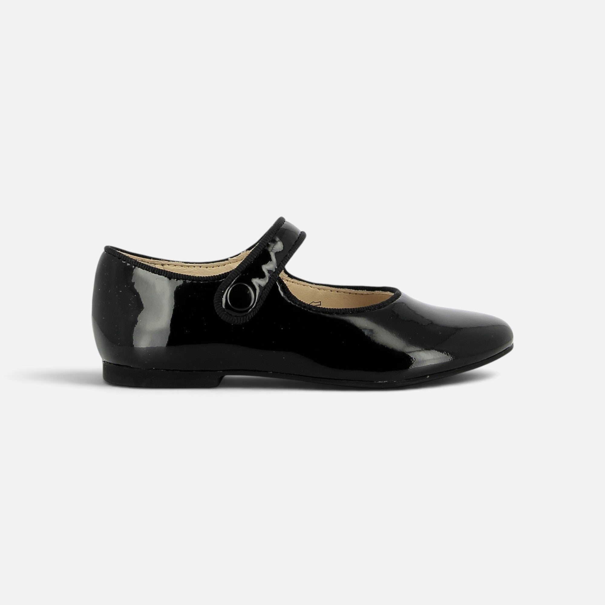 pom-d-api-daisy-baby-ballerine-fille-cuir-vernis-noir image 4