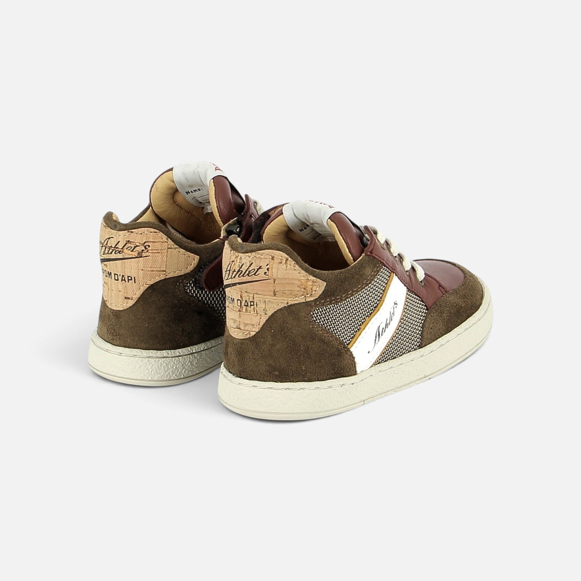 pom-d-api-mousse-racing-basket-cuir-nappa-nylon-bordeaux-metal-grey-gar-on image 2