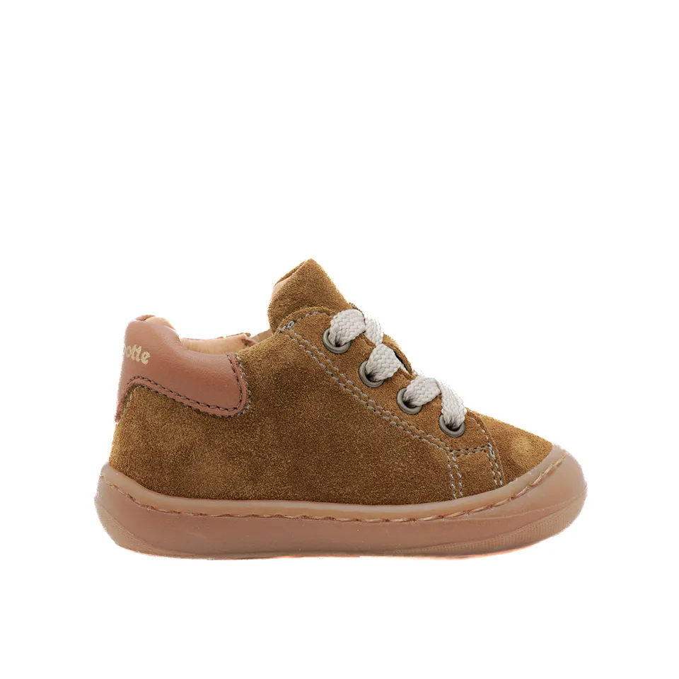 babybotte-argo-zip-kaki-chaussure-lacets-b-b-gar-on-premiers-pas image 1