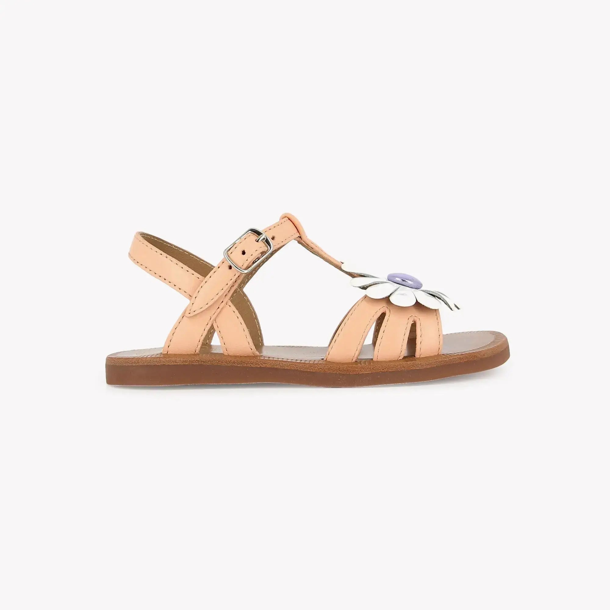 pom-d-api-plagette-big-flo-sandale-fille-cuir-kaiser-clems image 4