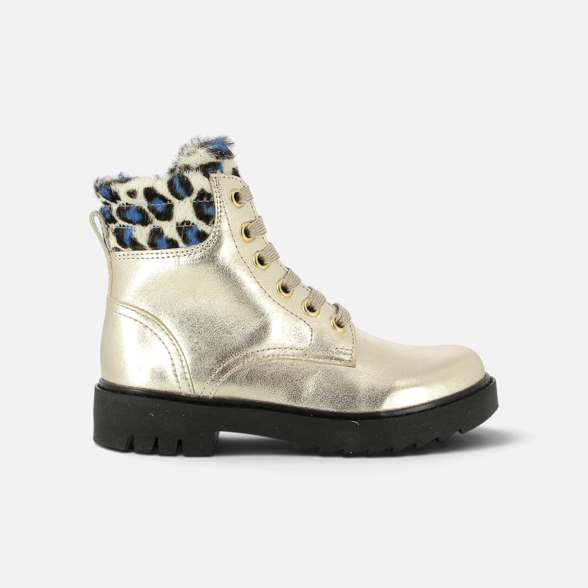 pom-d-api-sid-hi-bike-boots-montante-cuir-platine-semelle-noire-fille image 5