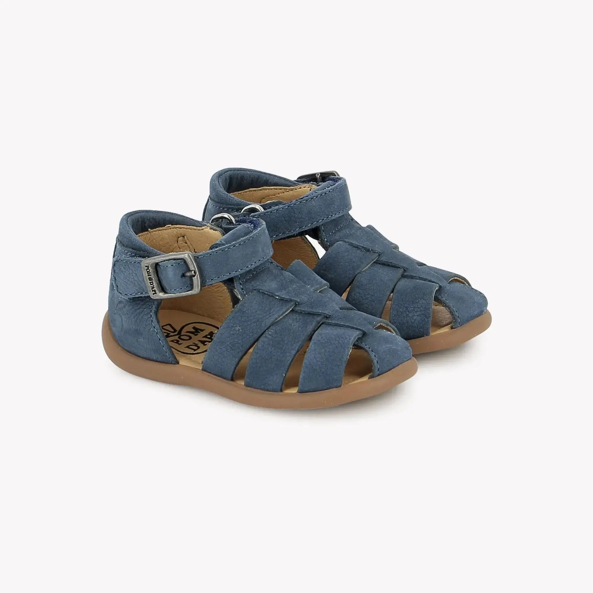 pom-d-api-stand-up-papy-sandale-premiers-pas-gar-on-jeans image 1