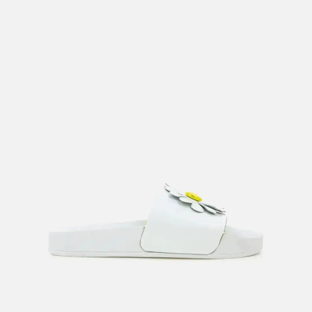 pom-d-api-slappy-big-flo-mule-plage-fille-vert-jaune image 2