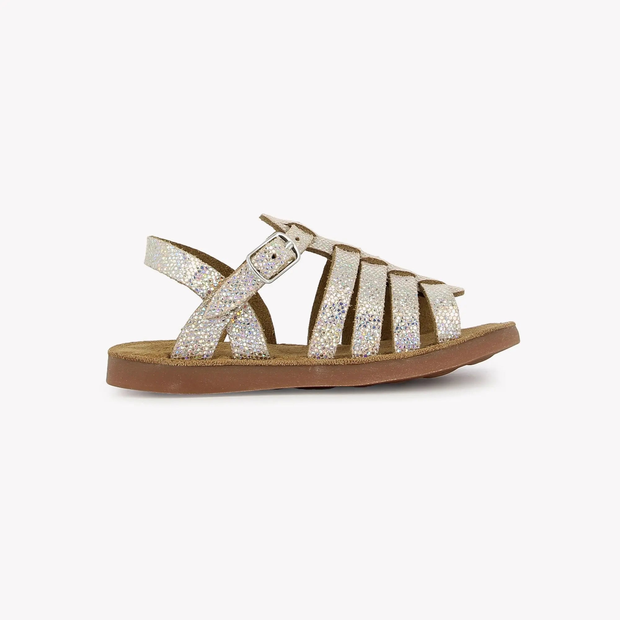 pom-d-api-plage-air-pur-strap-sandale-rose-argent-crosta-luce image 4