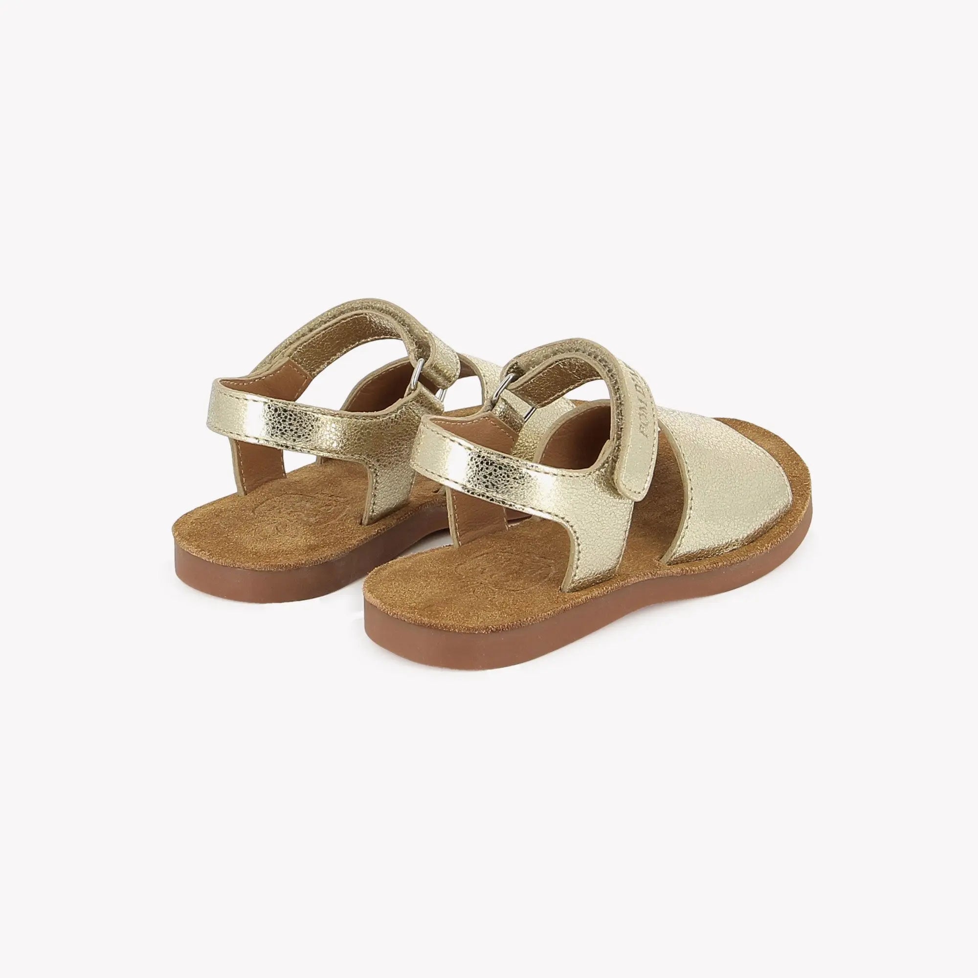 pom-d-api-plage-air-easy-laminato-milled-champan-sandale-fille image 3