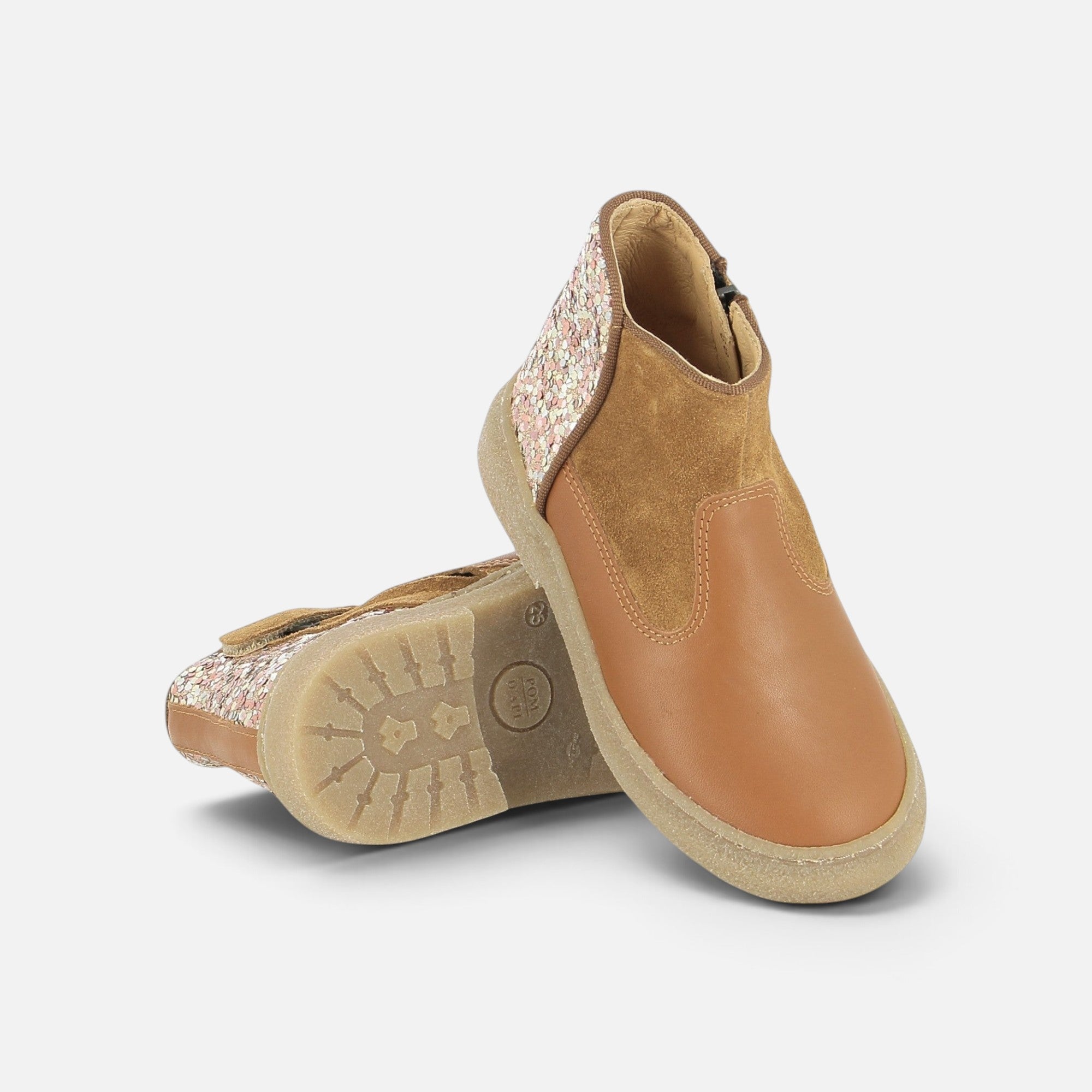 pom-d-api-trix-back-boots-fille-marron-cuero-bi-mati-re image 2
