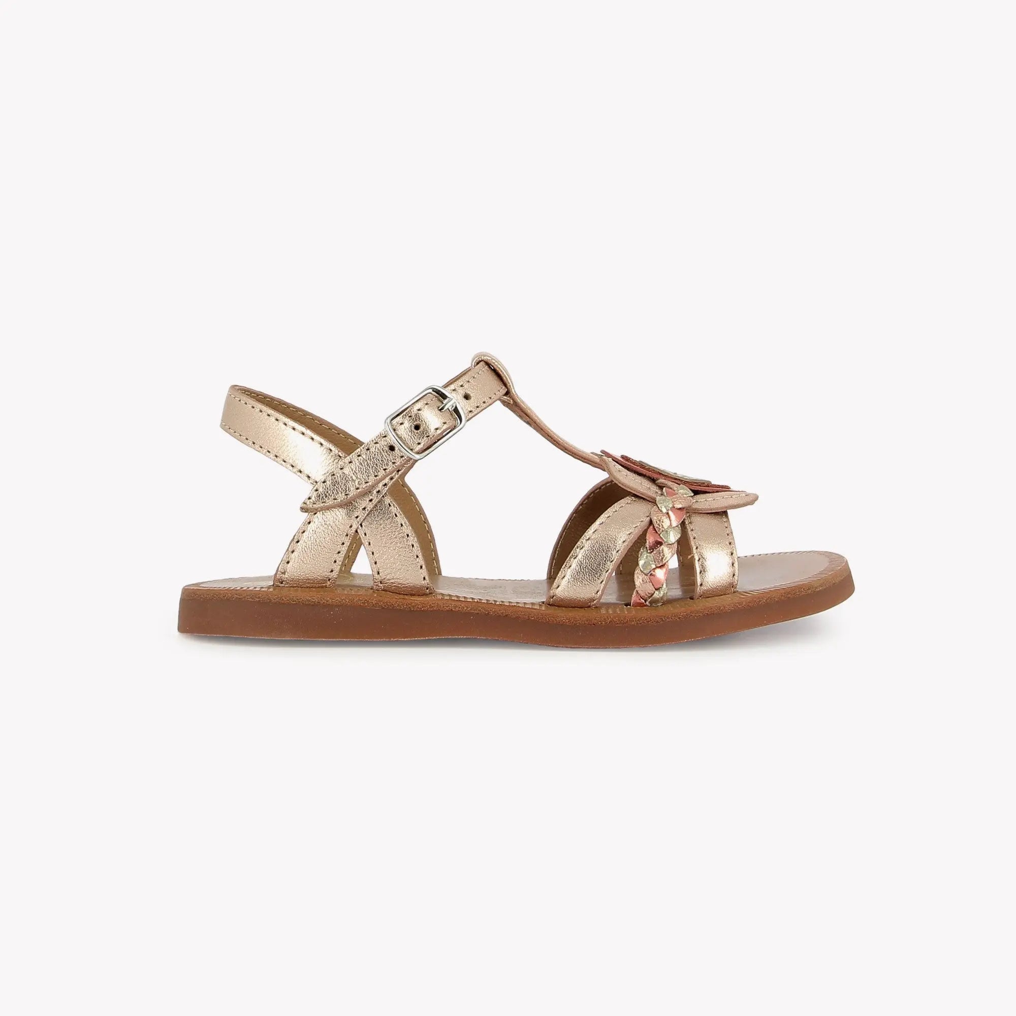 pom-d-api-plagette-alto-sandale-fille-cuir-cuivre-multi-chic image 4