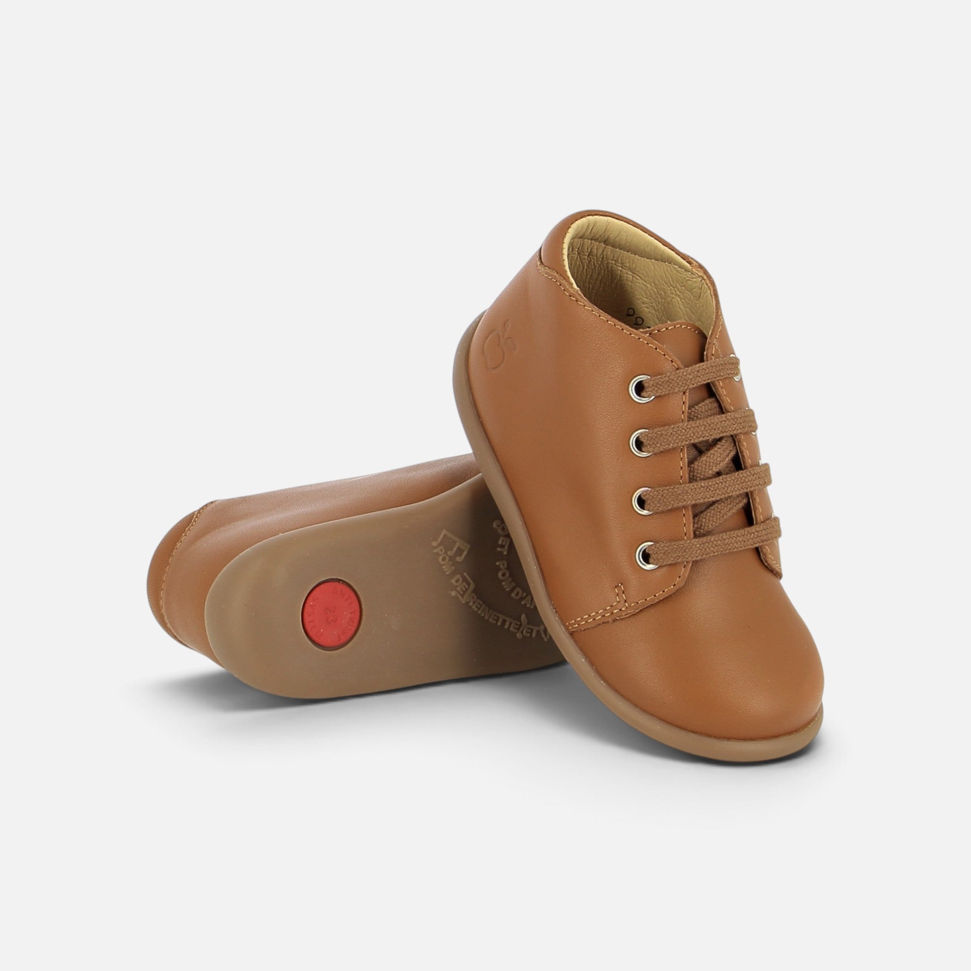 pom-d-api-stand-up-bottine-nappa-cuero-marron image 2