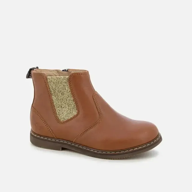 pom-d-api-city-jodzip-bottine-enfant-camel-marron-dor image 1