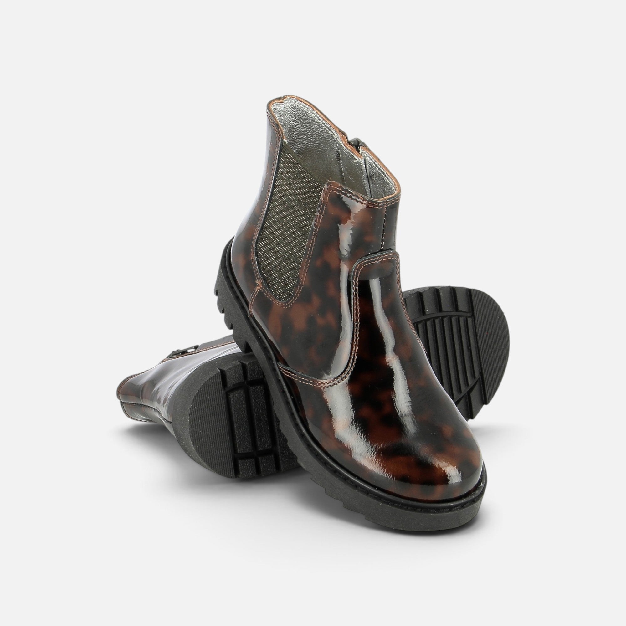 pom-d-api-sid-jodzip-boots-fille-cuir-vernis-noir image 2