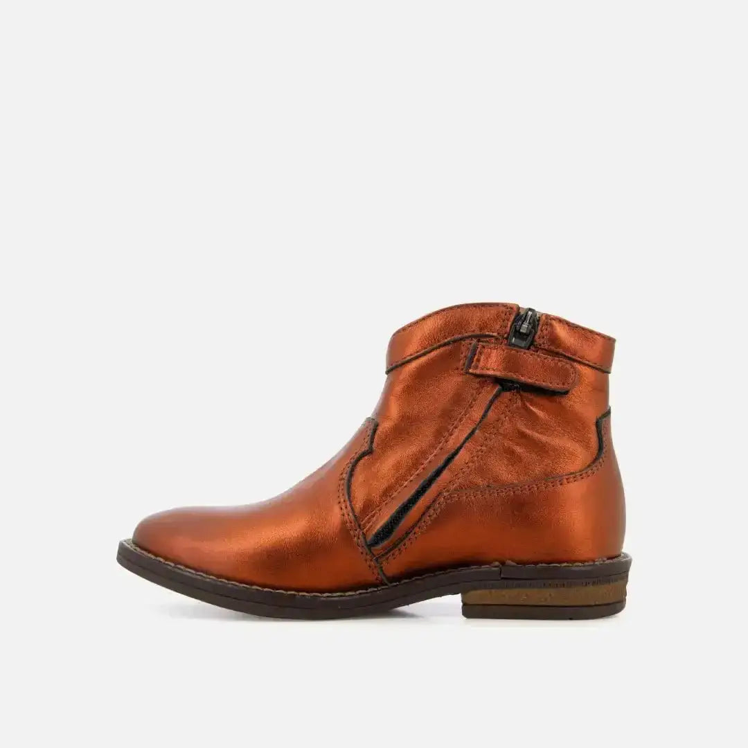 pom-d-api-billy-ferns-sl-bottine-fille-cuir-m-tallis-marron-cuivr image 3