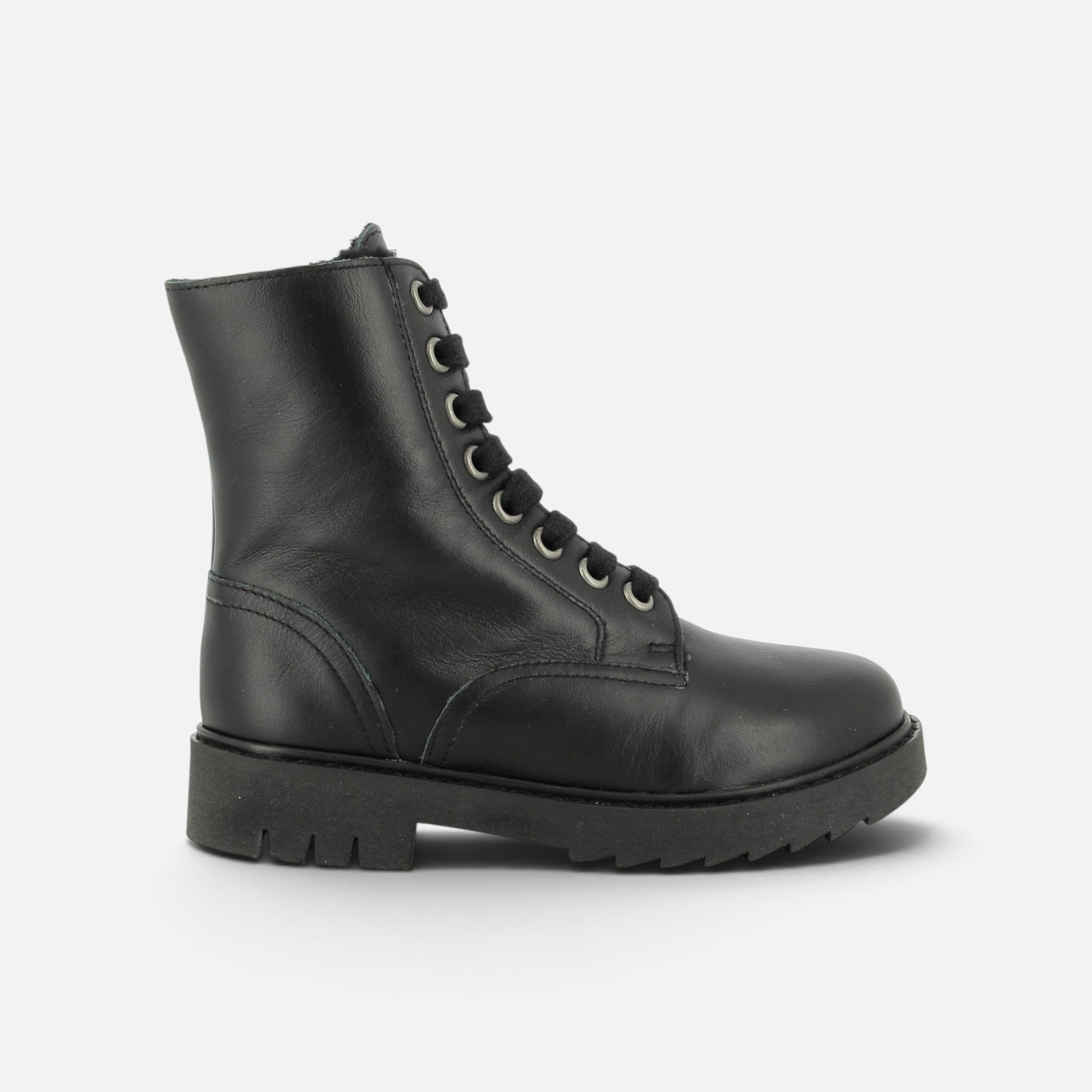 pom-d-api-sid-ranger-fur-bottine-fourr-e-noir-semelle-noire image 4