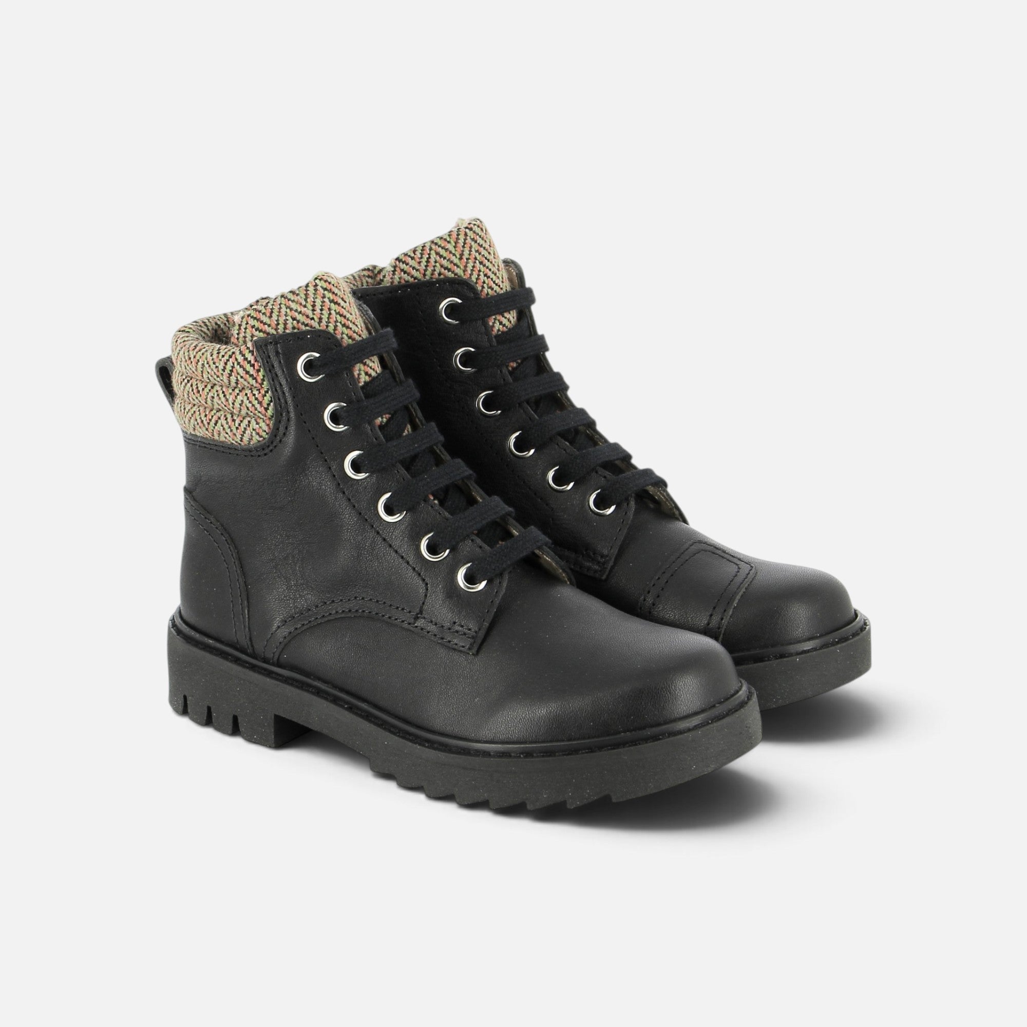 pom-d-api-sid-hi-bike-noir-boots-ranger-enfant-zip-la-age image 1