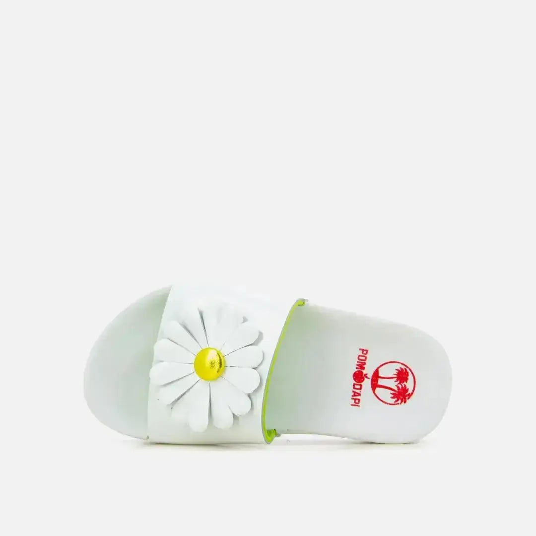 pom-d-api-slappy-big-flo-mule-plage-fille-vert-jaune image 4