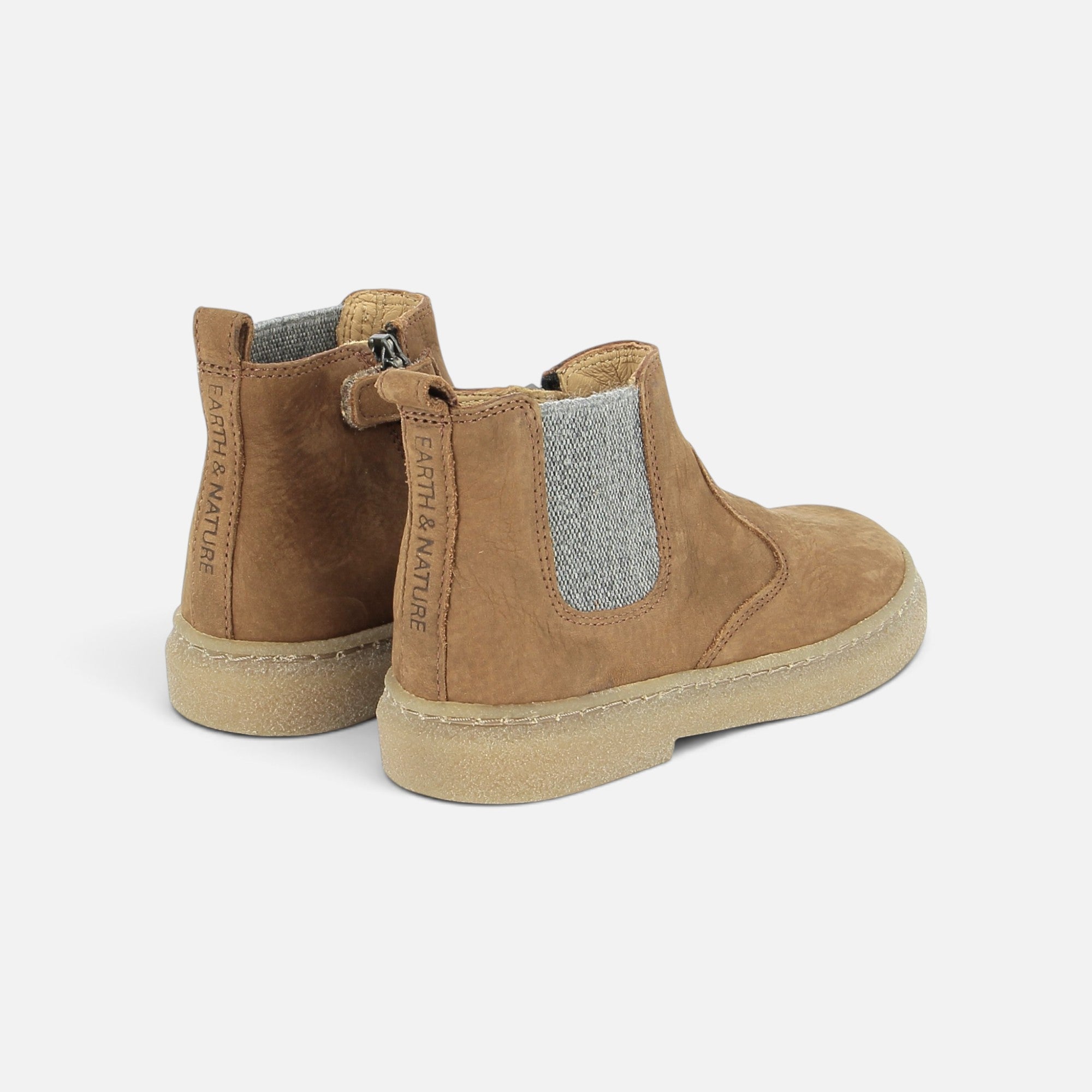 pom-d-api-trix-jod-zip-bottine-gar-on-cognac-nubuck-grain image 5