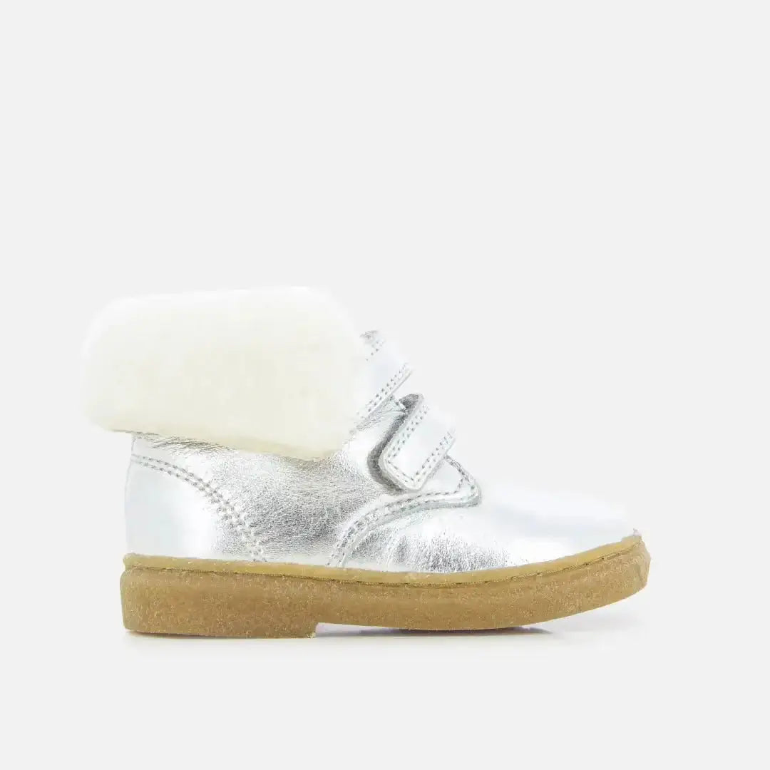 pom-d-api-trix-easy-fur-boots-fille-argent-fourr-e image 2