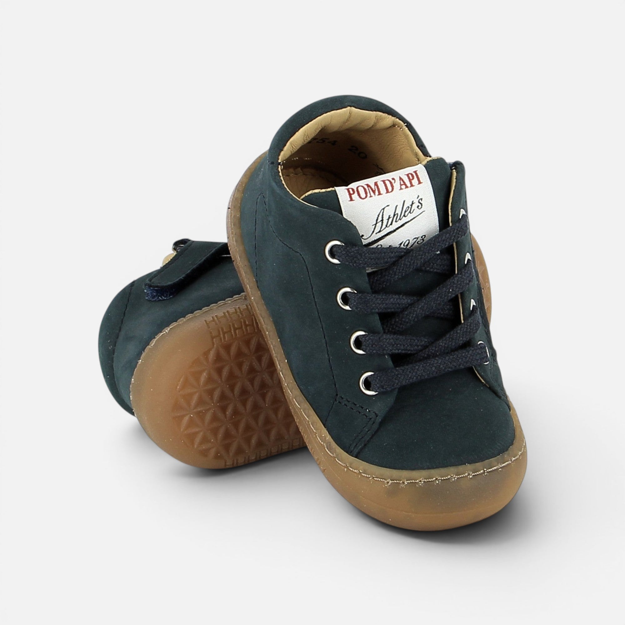 pom-d-api-yaka-walk-chaussure-premiers-pas-gar-on-navy-nubuck image 2
