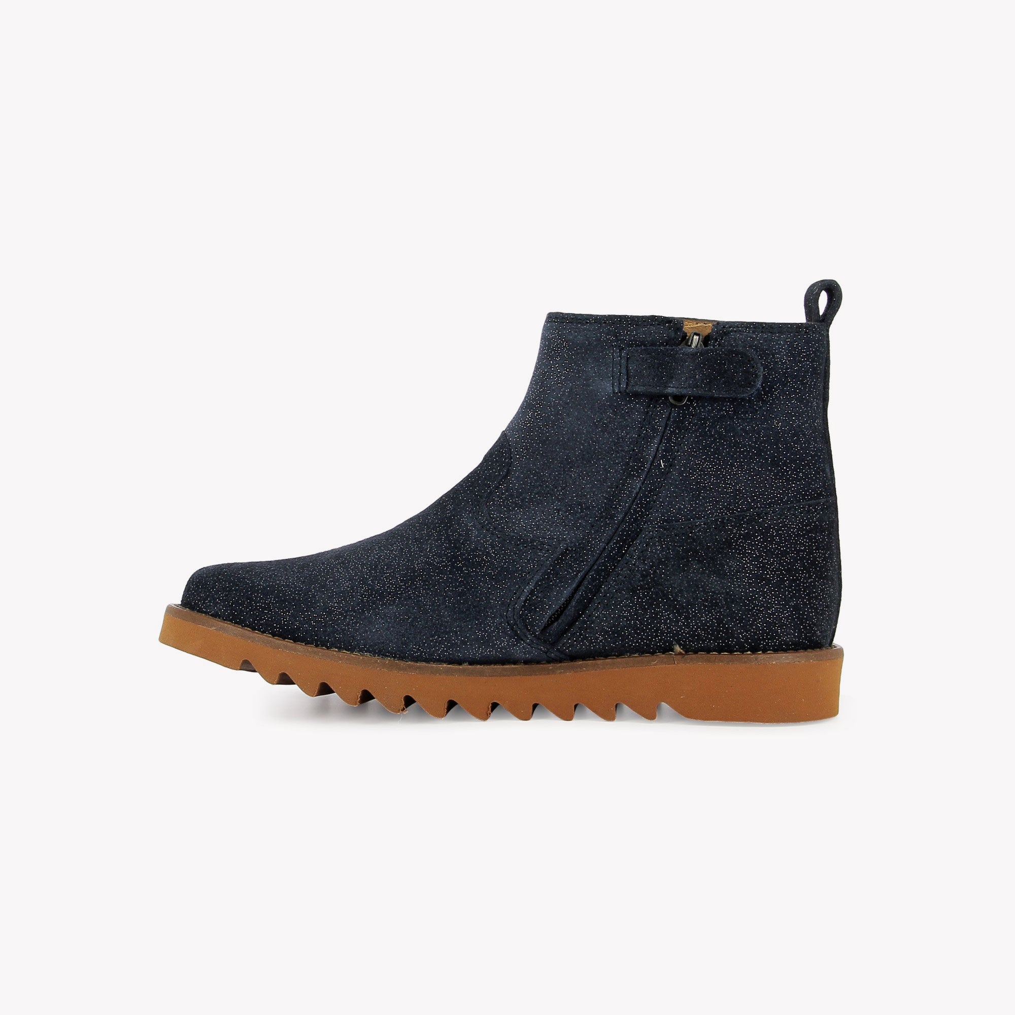 pom-d-api-ripple-boots-sl-bottine-cuir-marine-paillettes-fille image 4
