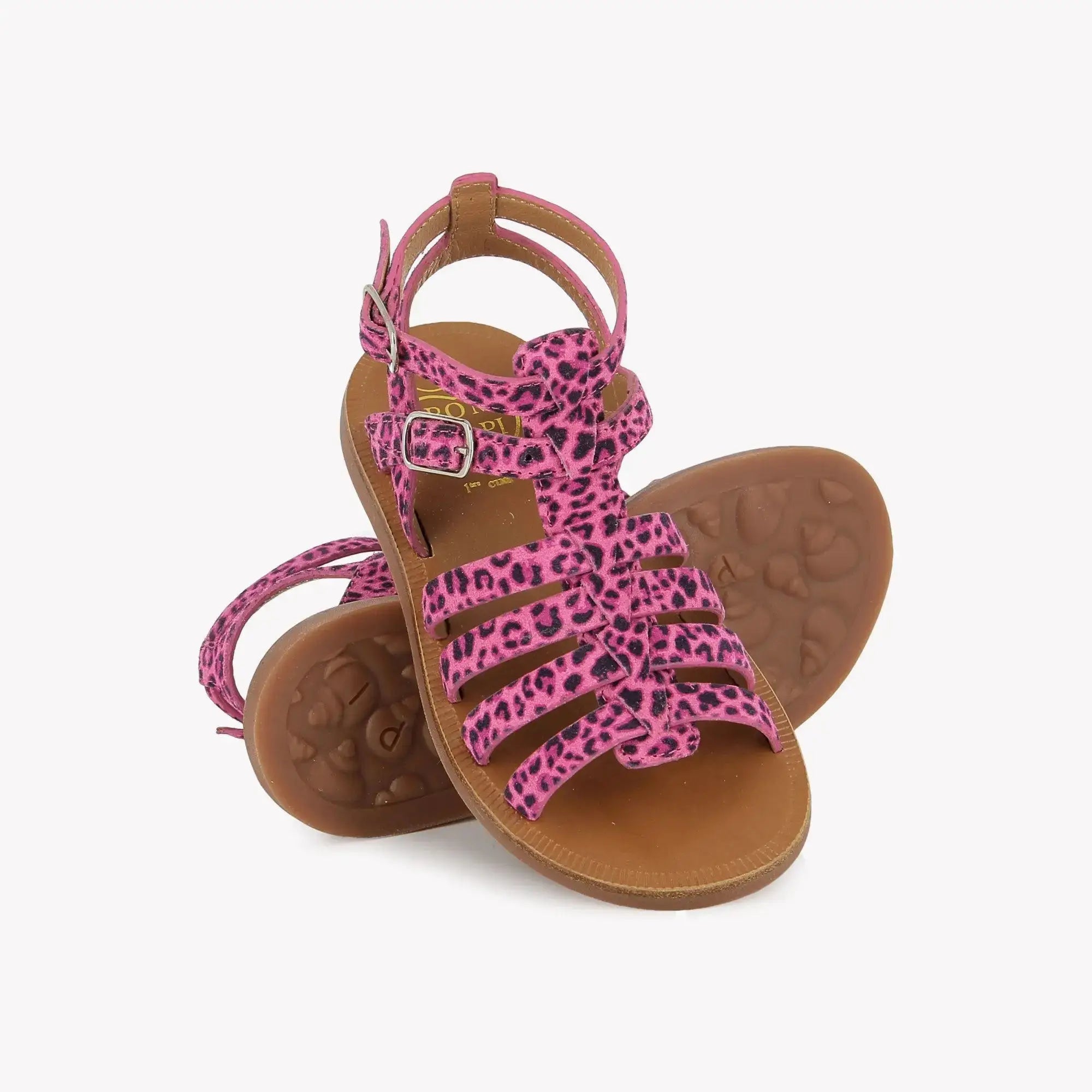 pom-d-api-plagette-gladiator-sandale-mini-leo-peonia image 2