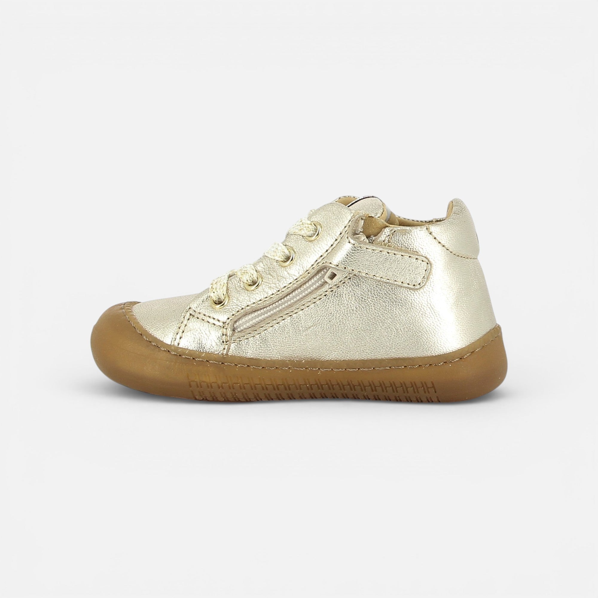 pom-d-api-yaka-walk-basket-premiers-pas-fille-metal-milled-platine image 5
