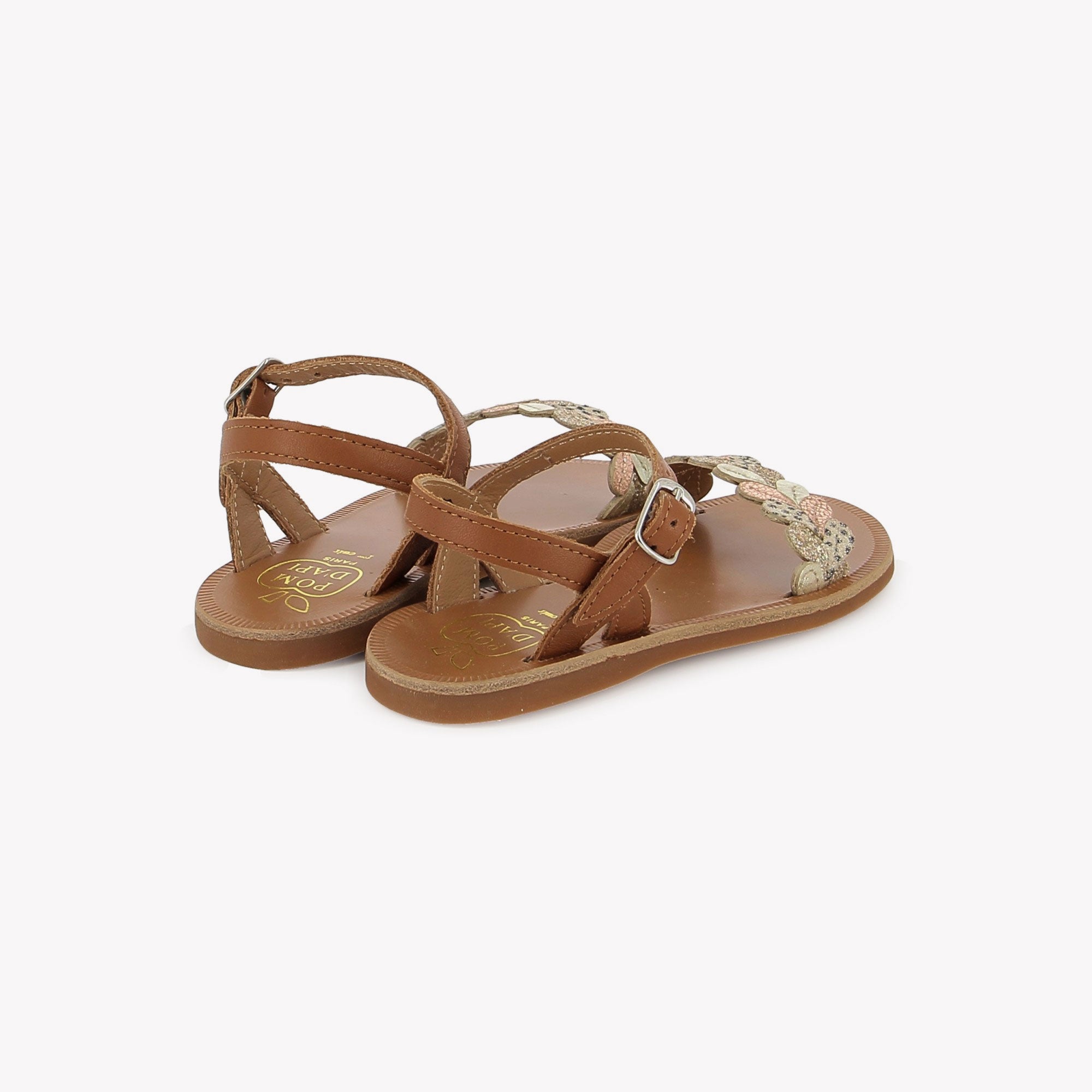 pom-d-api-plagette-ferns-sandale-fille-cuero-nappa image 3