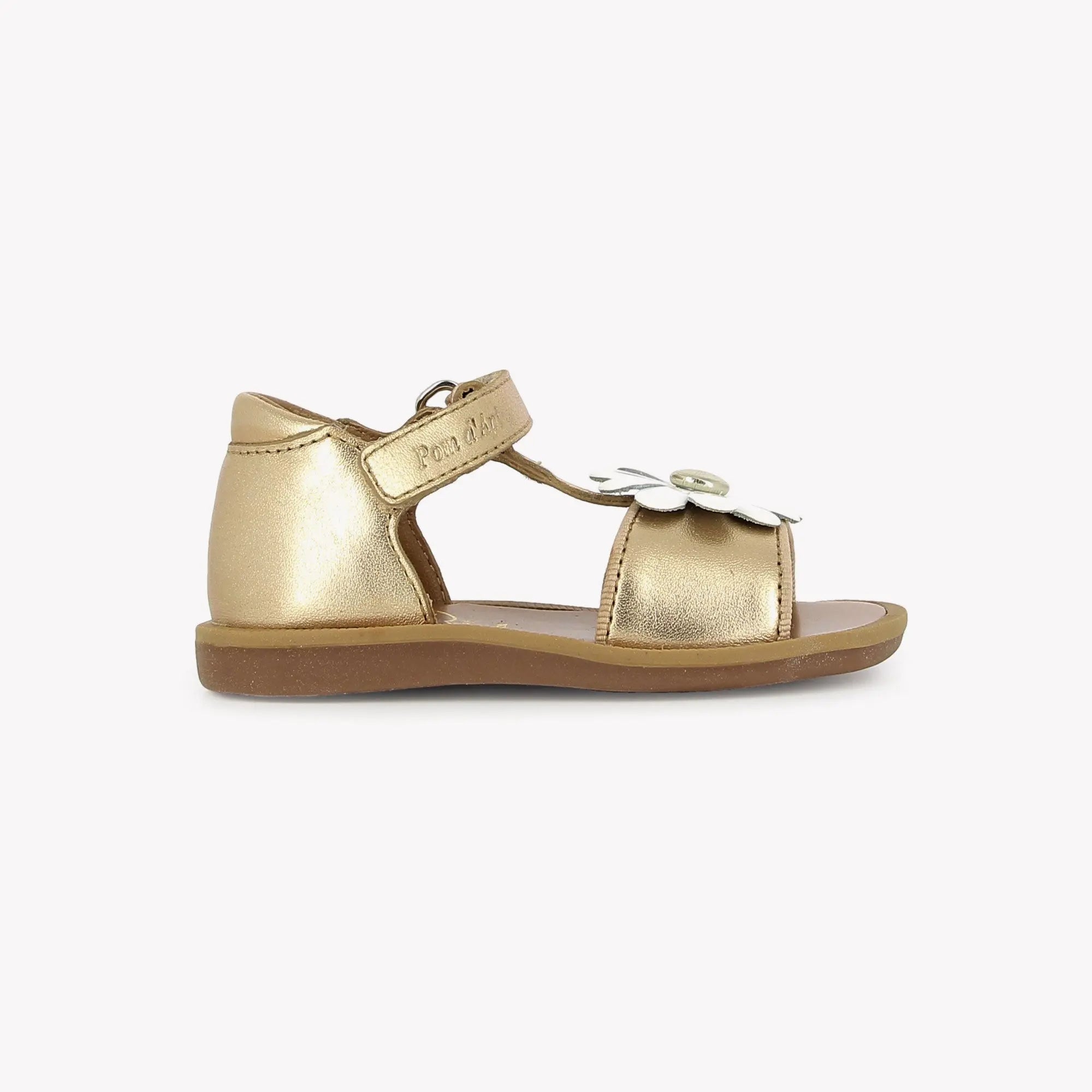pom-d-api-poppy-big-flo-sandale-premiers-pas-fille-ivory image 4