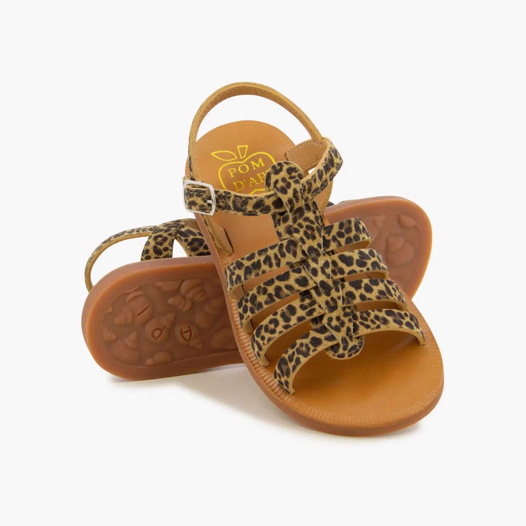 pom-d-api-plagette-strap-sandales-fille-sahara-mini-leo image 2