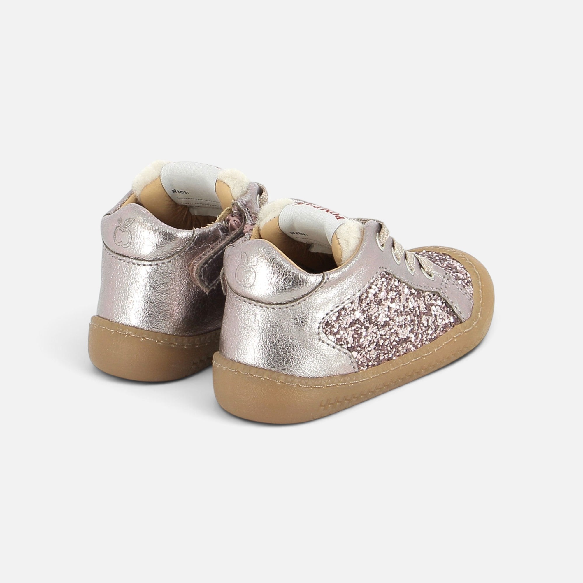 pom-d-api-yaka-star-chaussure-barefoot-premiers-pas-fille-nude image 3