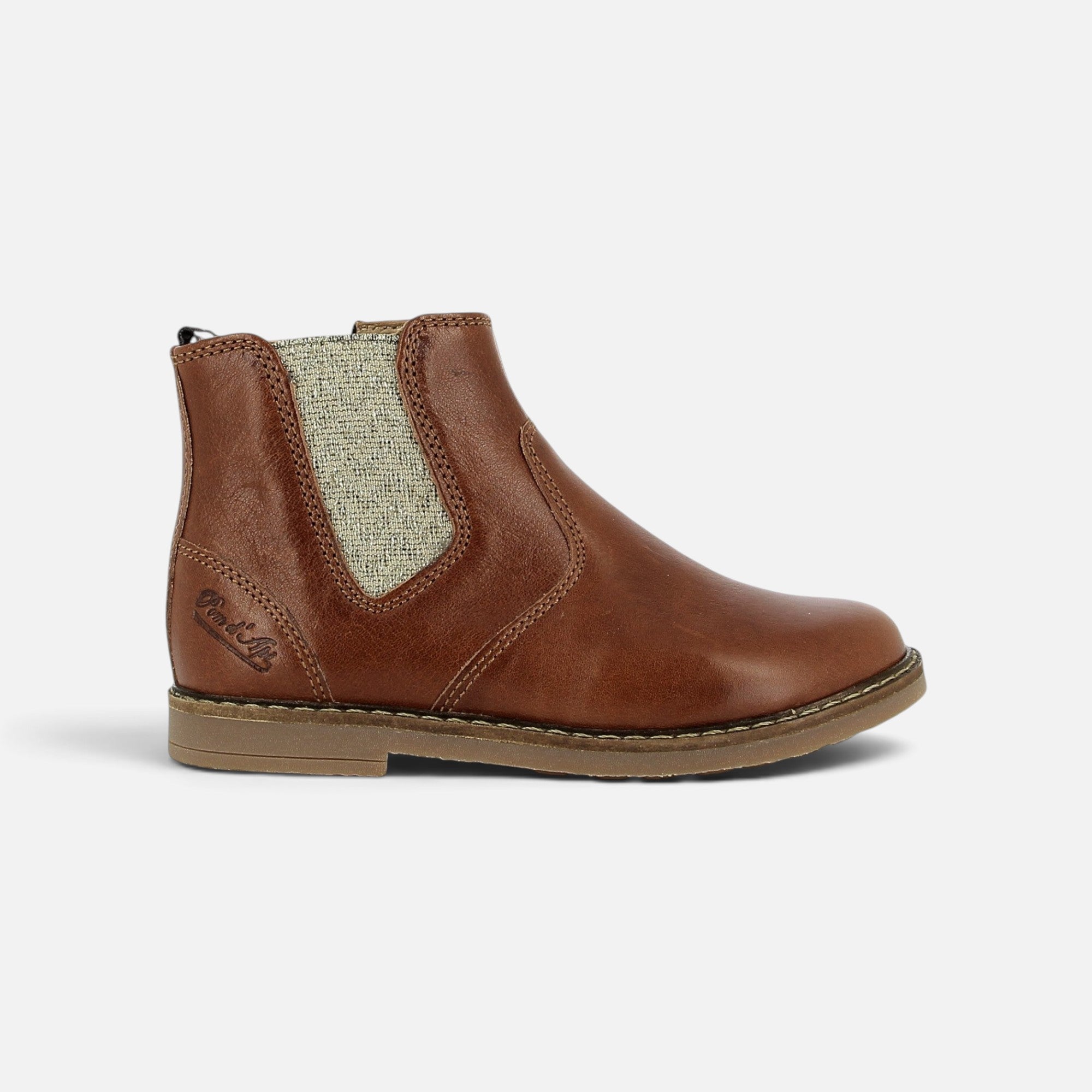 pom-d-api-trip-new-jodzip-chelsea-boot-fille-cuir-marron-cuoio image 4