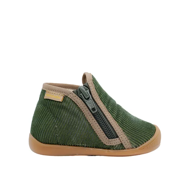babybotte-philbert-chausson-b-b-gar-on-vert-zip image 1