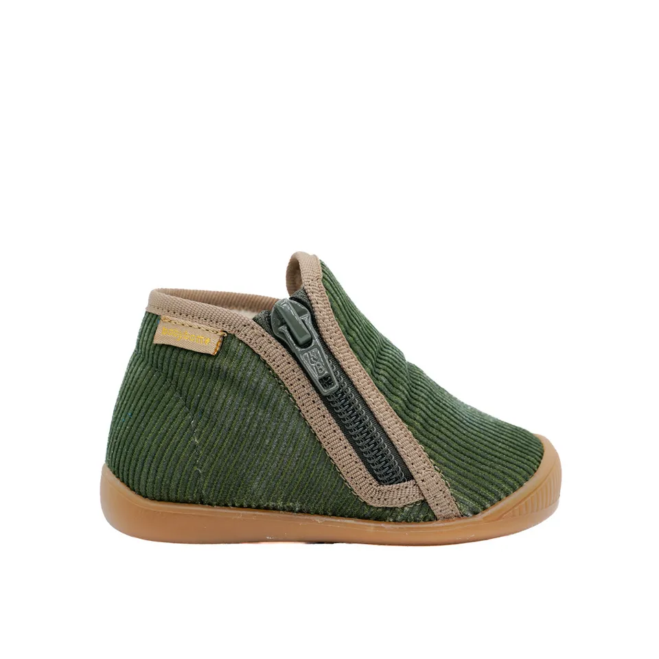 babybotte-philbert-chausson-b-b-gar-on-vert-zip image 1